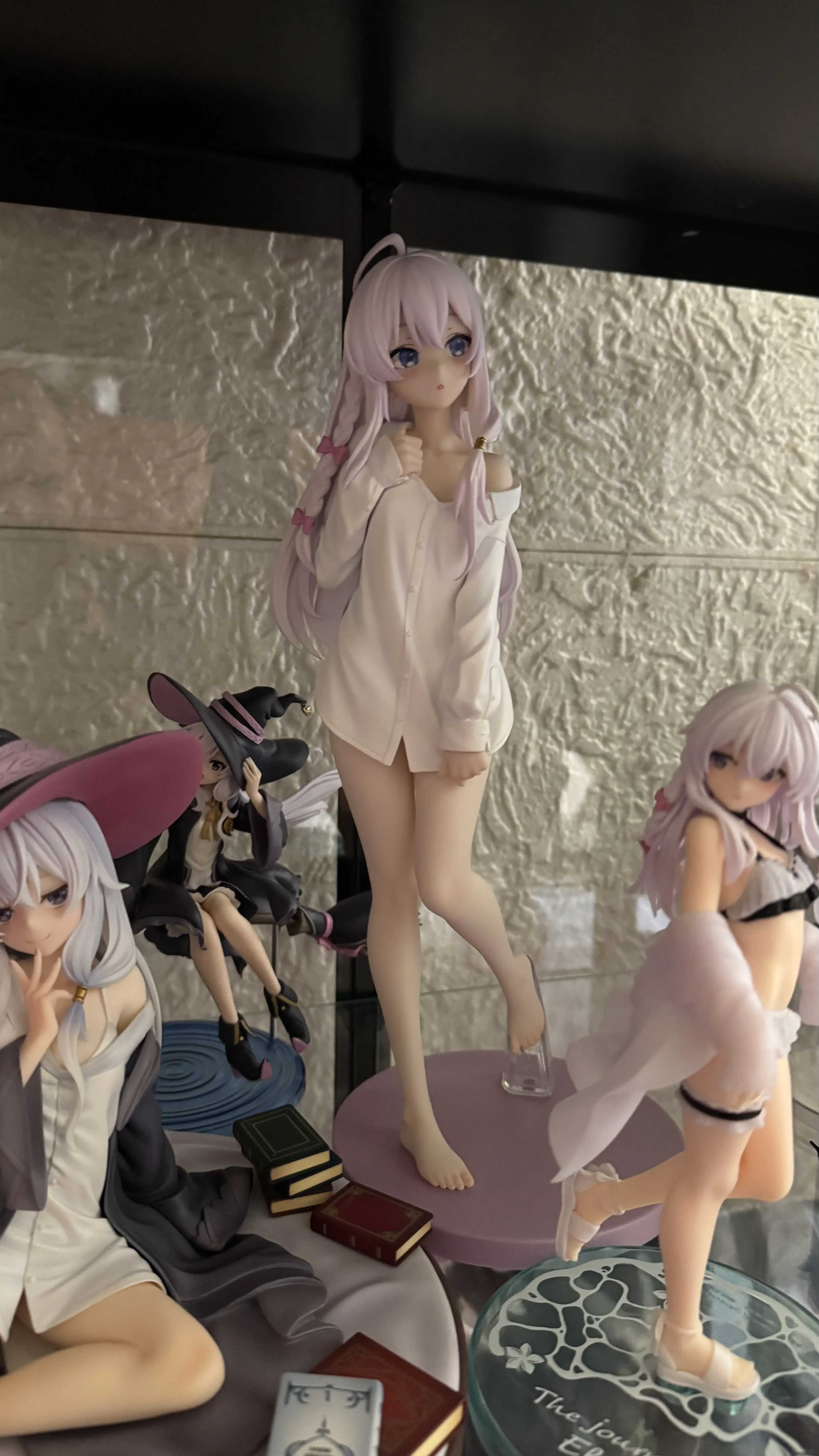 Wandering Witch: The Journey of Elaina Tenitol Tall PVC Statue Elania Shirt Ver. 30 cm product photo