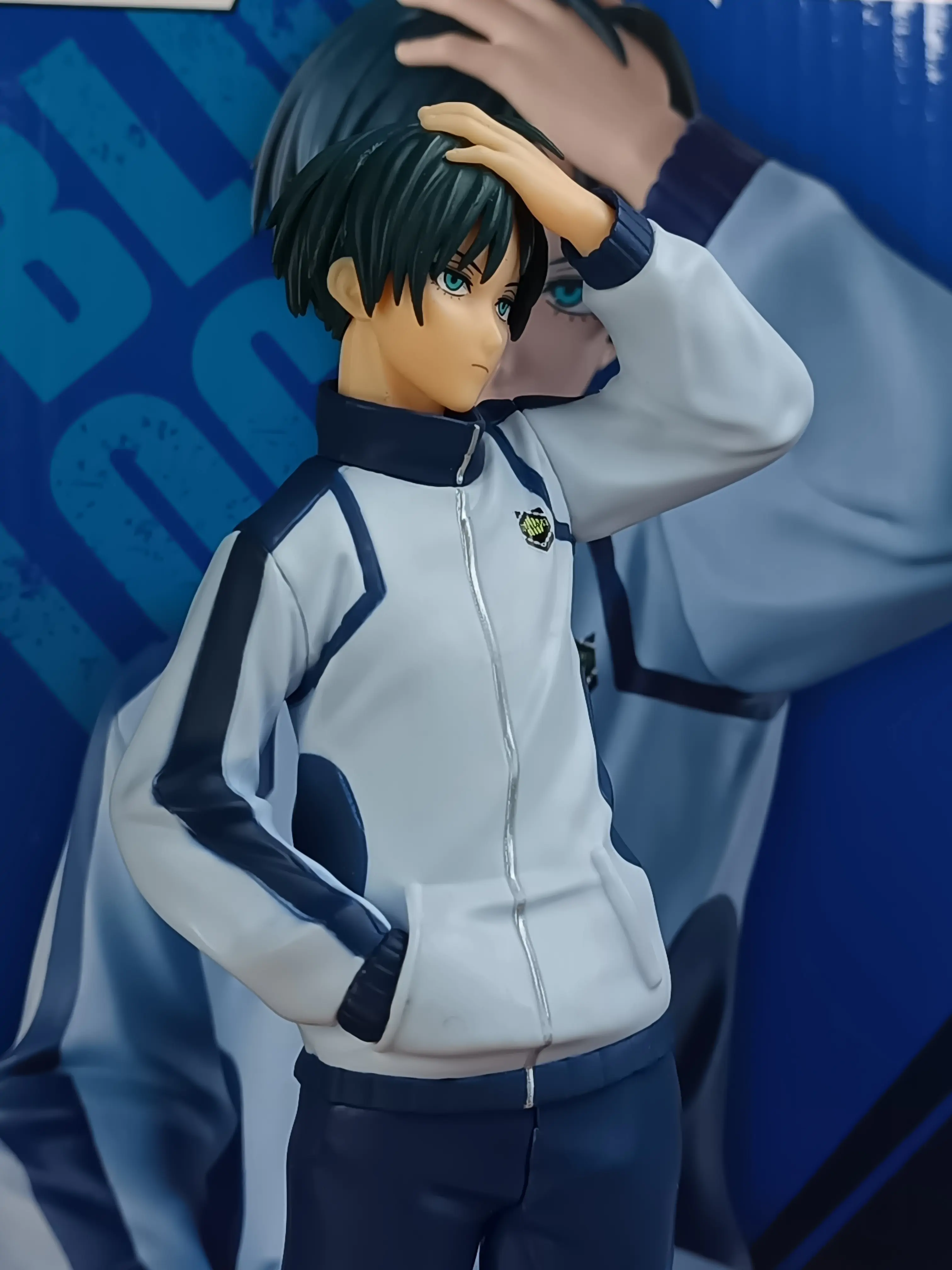 Blue Lock Preparedness for a Decisive Battle Rin Itoshi Ichibansho figure 18cm product photo