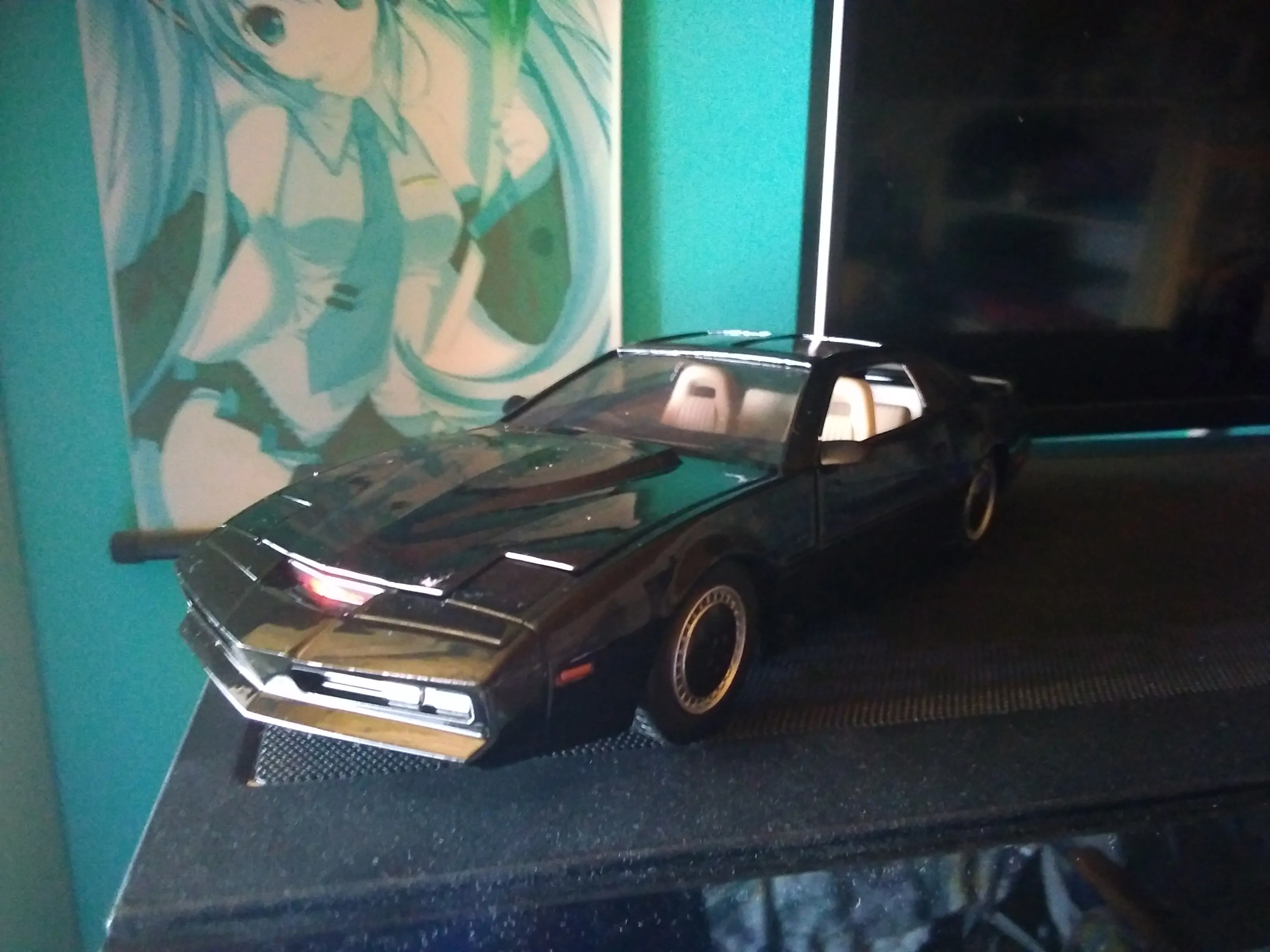 Knight Rider Diecast Model 1/24 1982 Ponitac Trans AM Try Me Kitt product photo