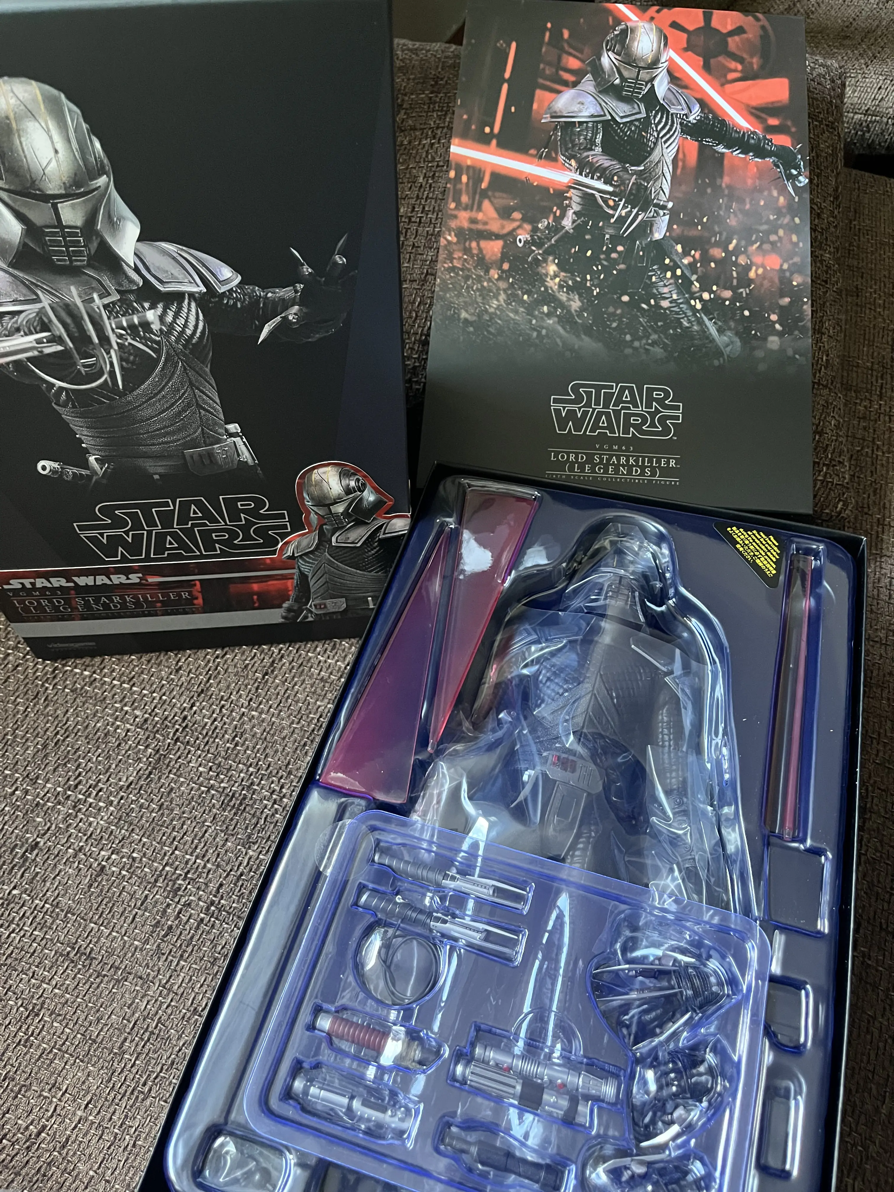 Star Wars Legends Videogame Masterpiece Action Figure 1/6 Lord Starkiller 31 cm product photo