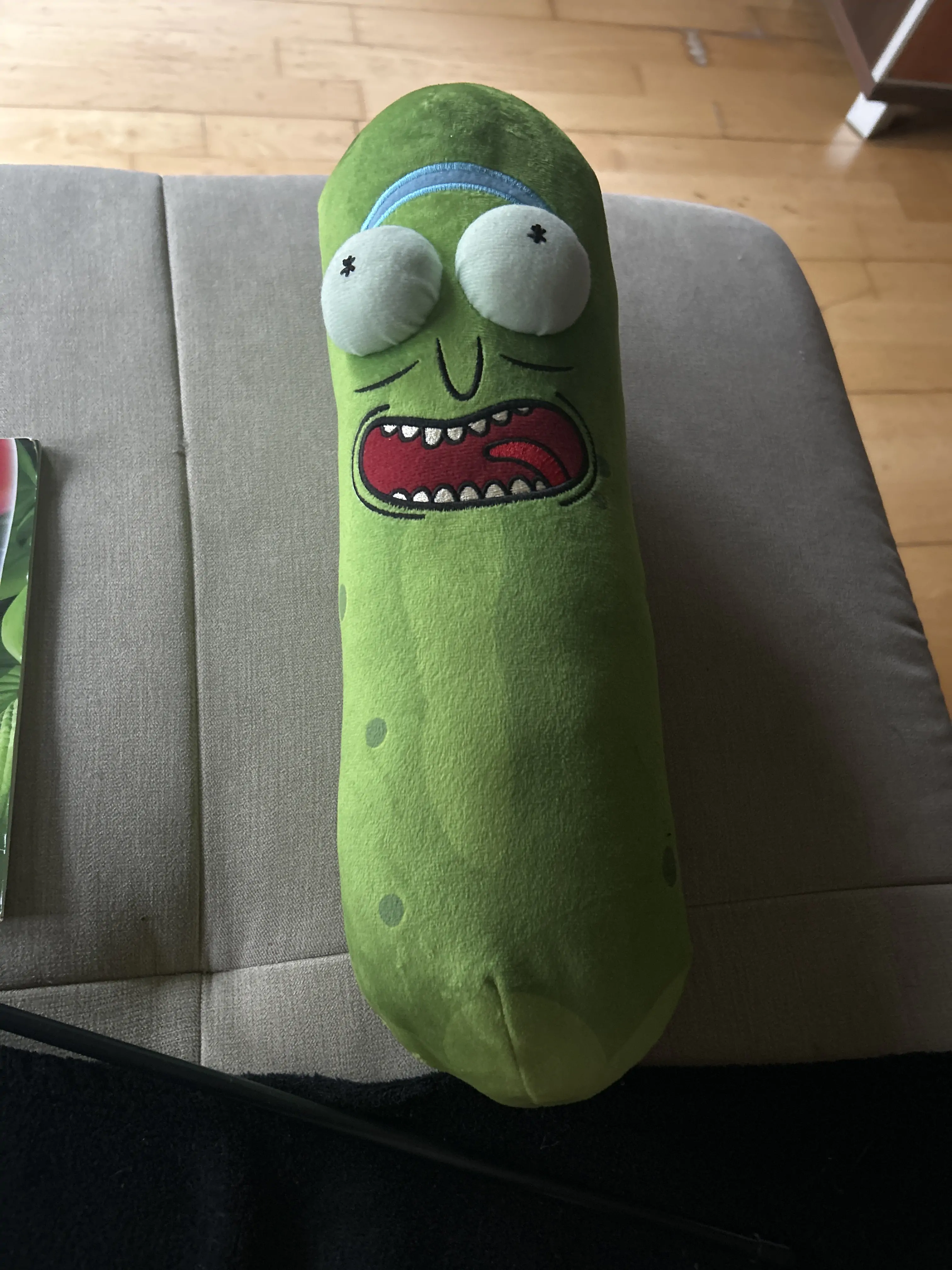 Rick and Morty Pickle Rick plush toy 38 cm product photo