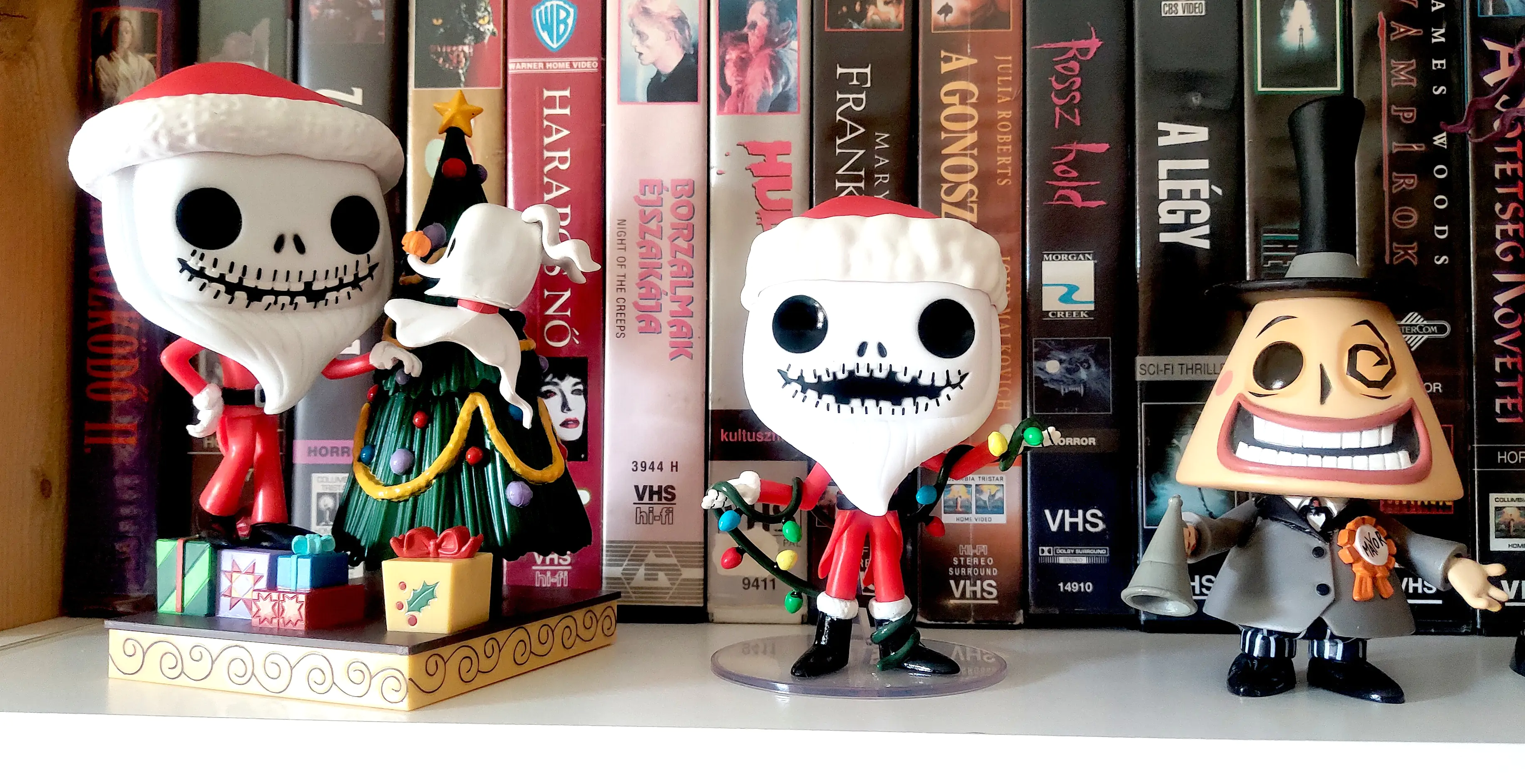 POP figure Deluxe Disney Nightmare Before Christmas 30th Anniversary Jack Skellington and Zero product photo