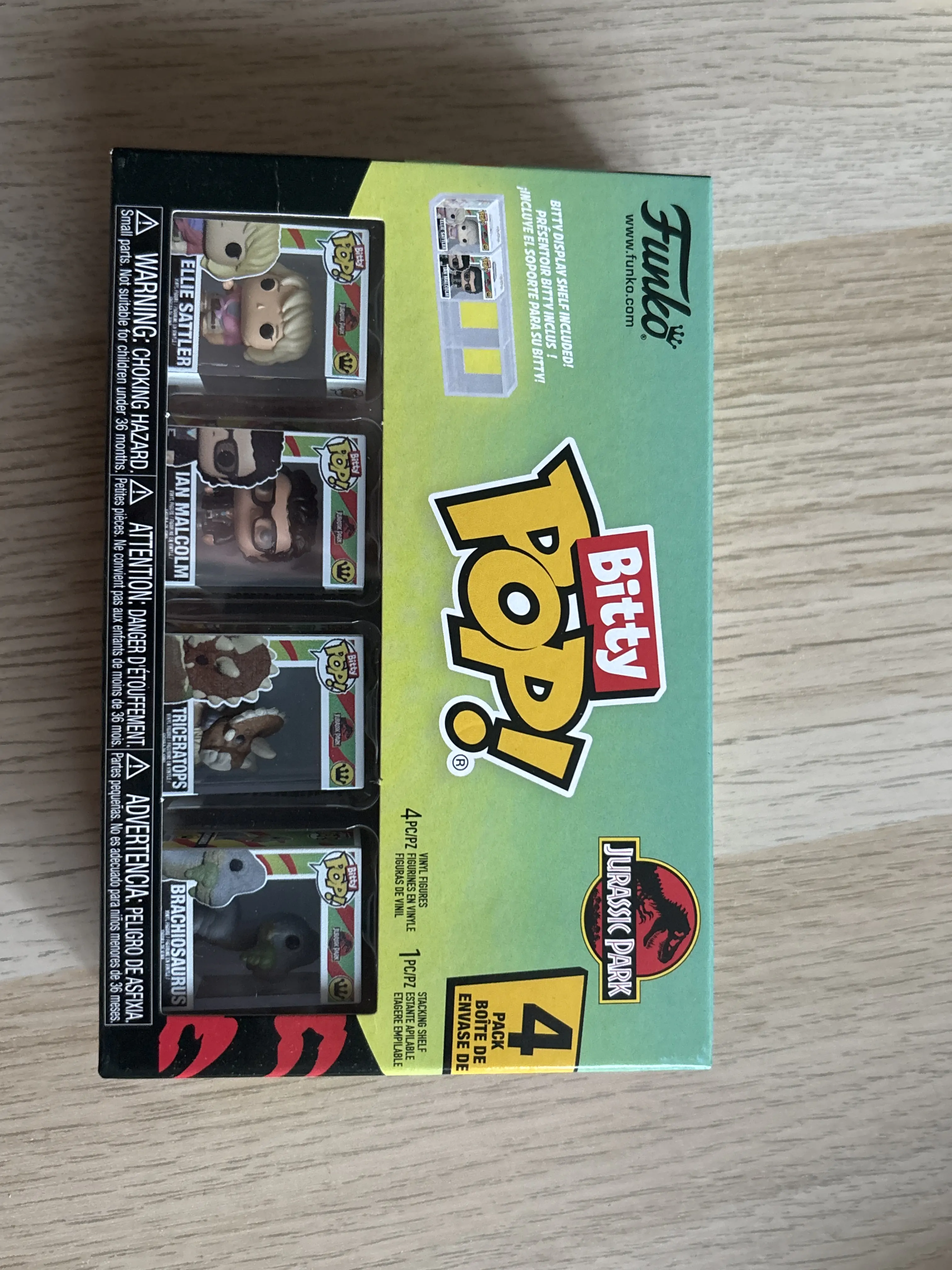 Funko Bitty POP! figure Jurassic Park Triceratops product photo