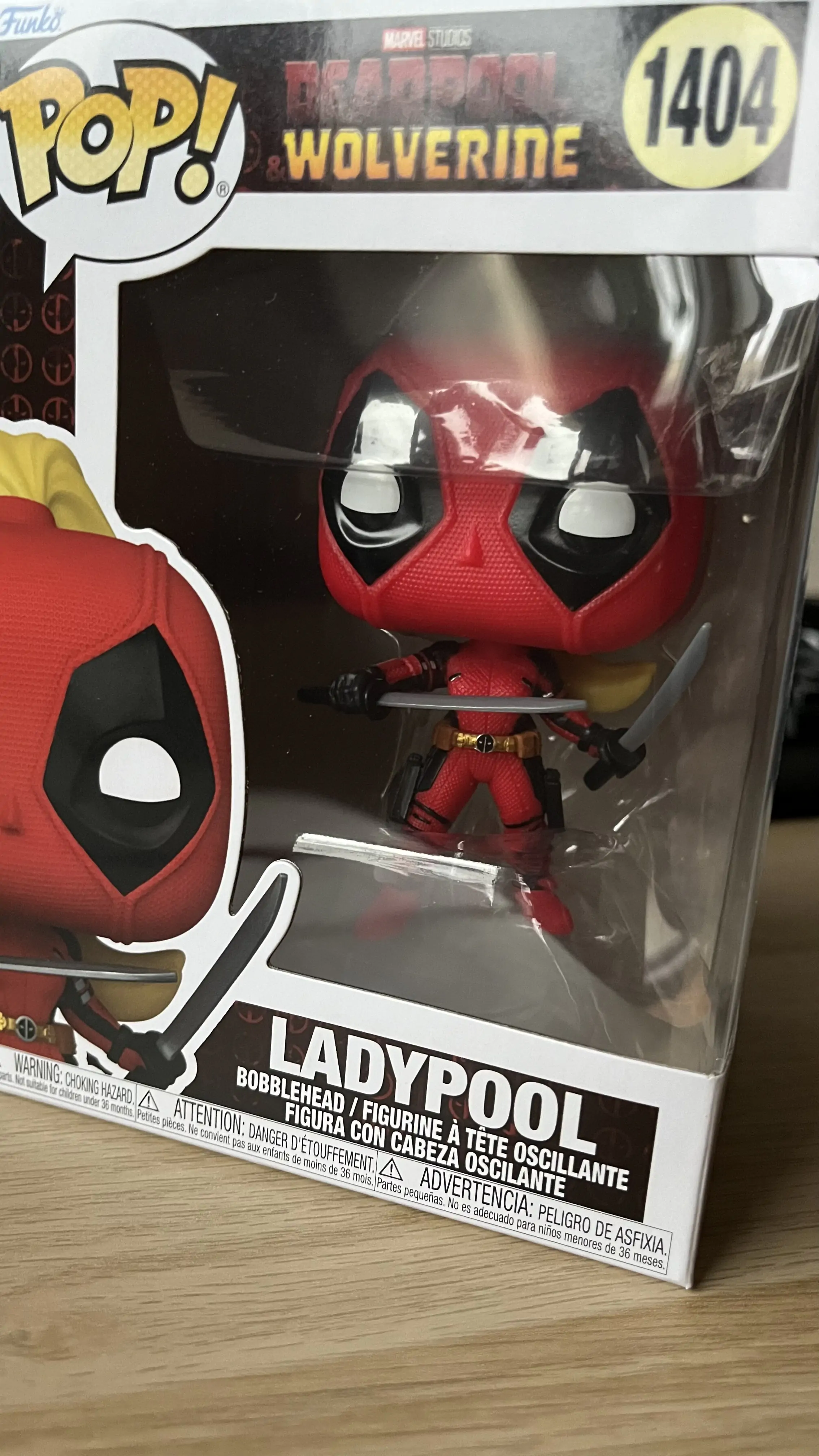 Deadpool 3 Funko POP! Marvel Vinyl Figure Ladypool 9 cm product photo