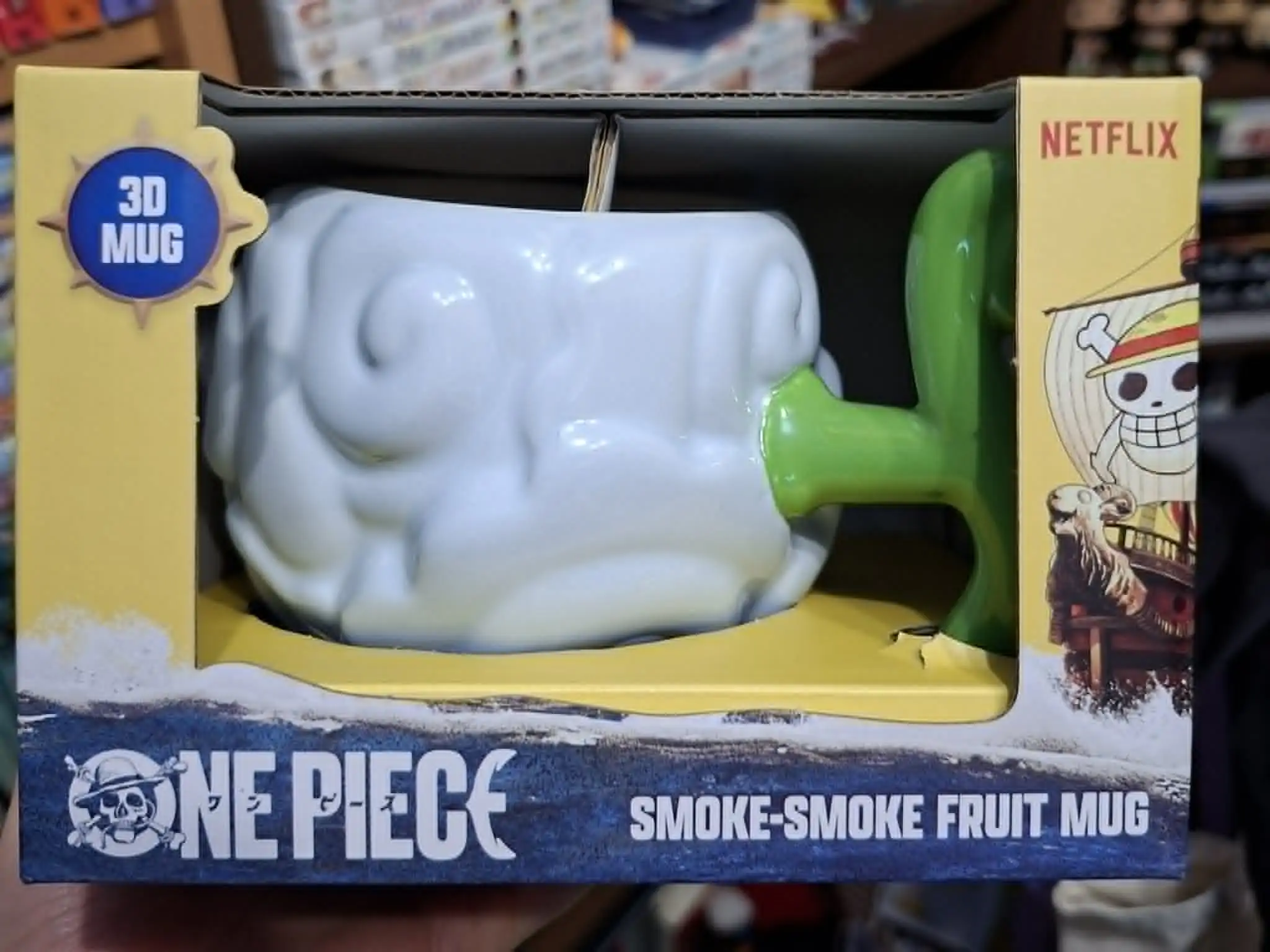 One Piece Netflix 3D Mug Fruit Smoke-Smoke 600 ml product photo