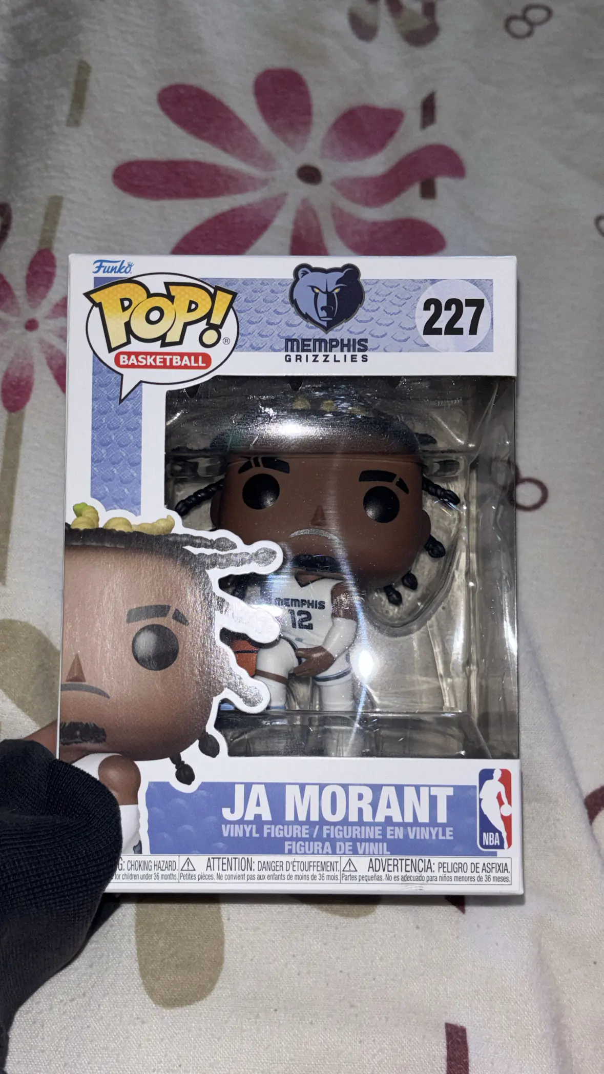 NBA Legends Funko POP! Sports Vinyl Figure Grizzlies- Ja Morant (Home) 9 cm product photo