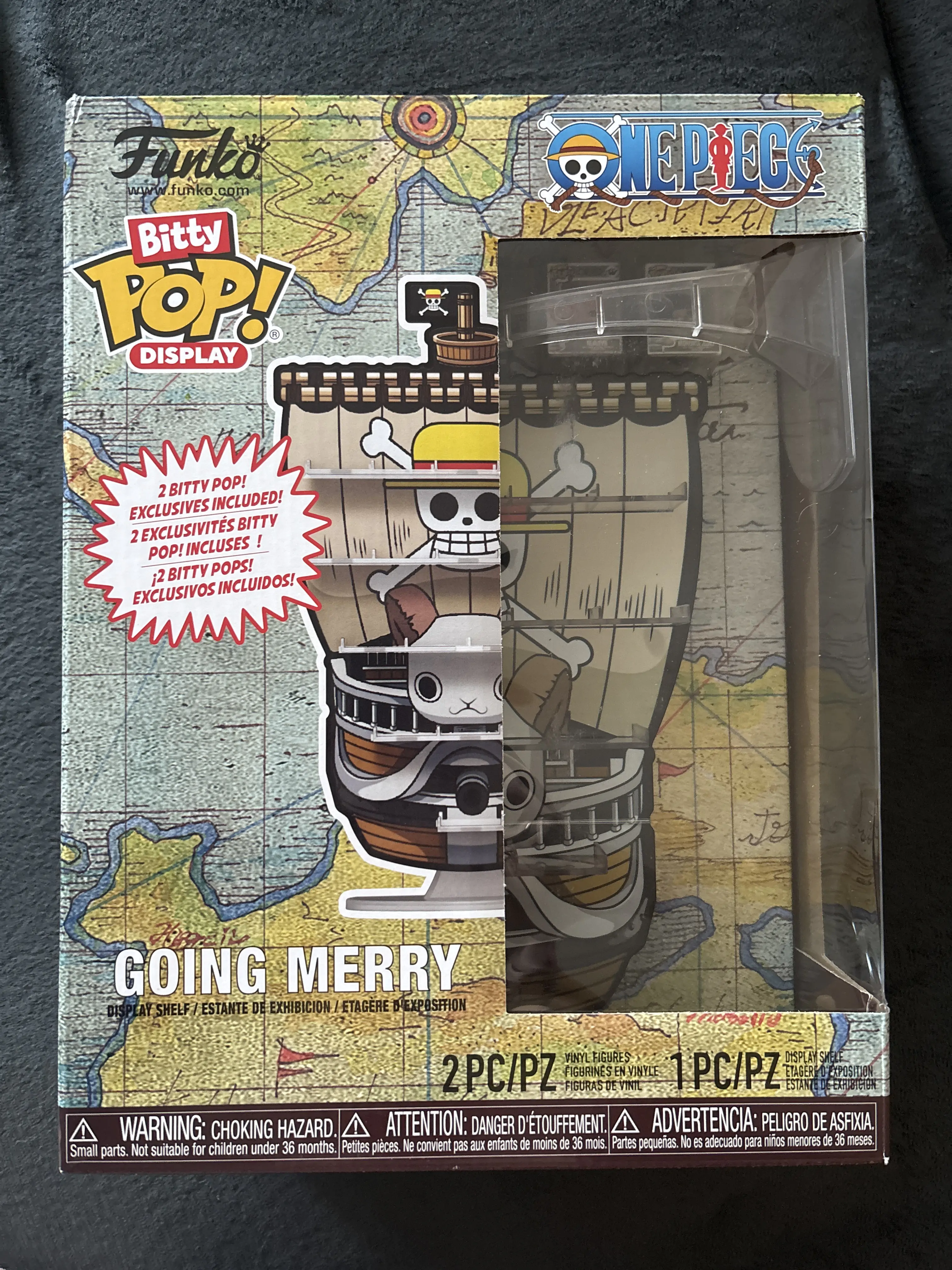 Display Bitty Funko POP Display One Piece Going Merry product photo