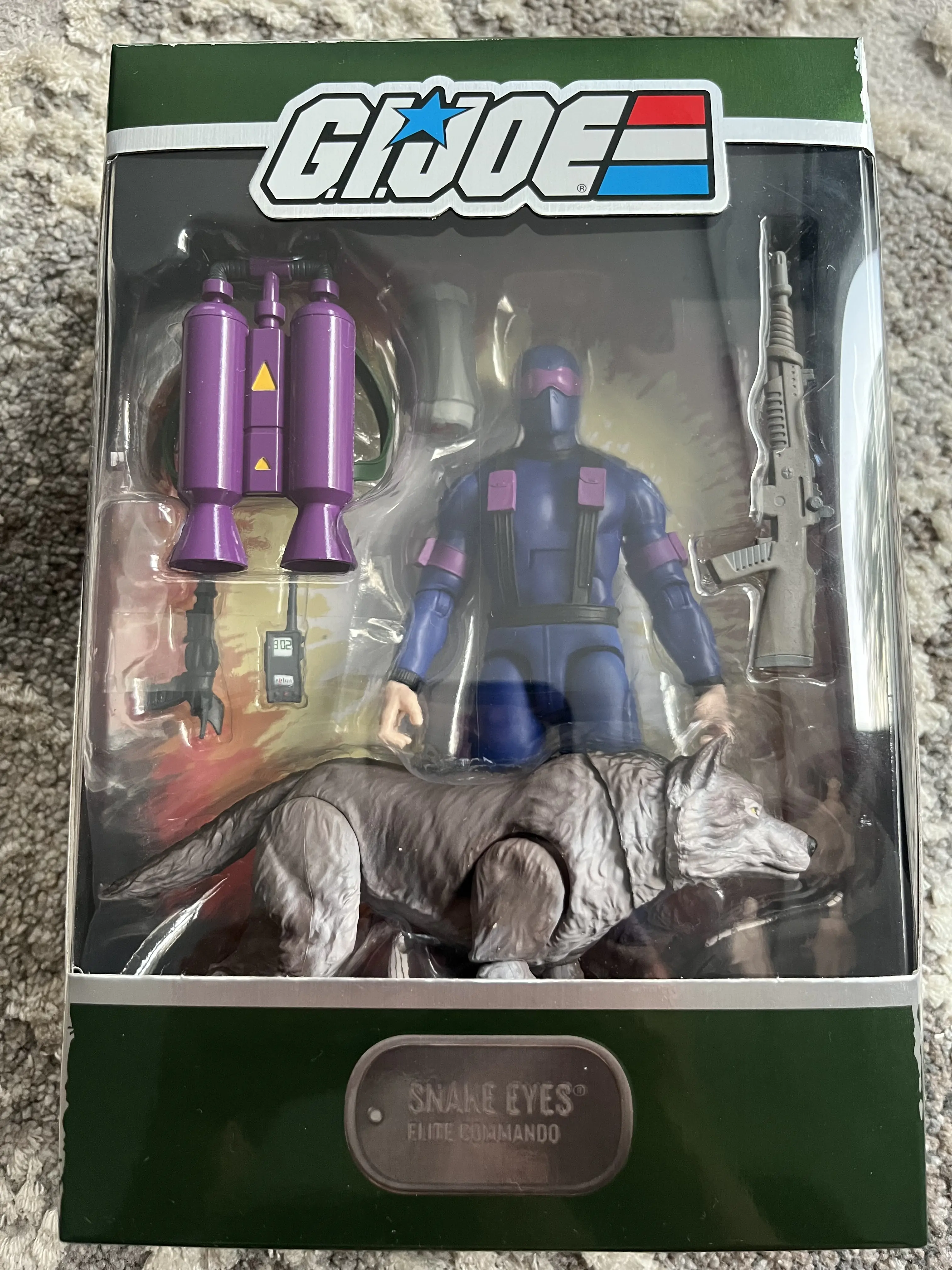 G.I. Joe Ultimates Action Figure Snake Eyes [Real American Hero] 18 cm product photo