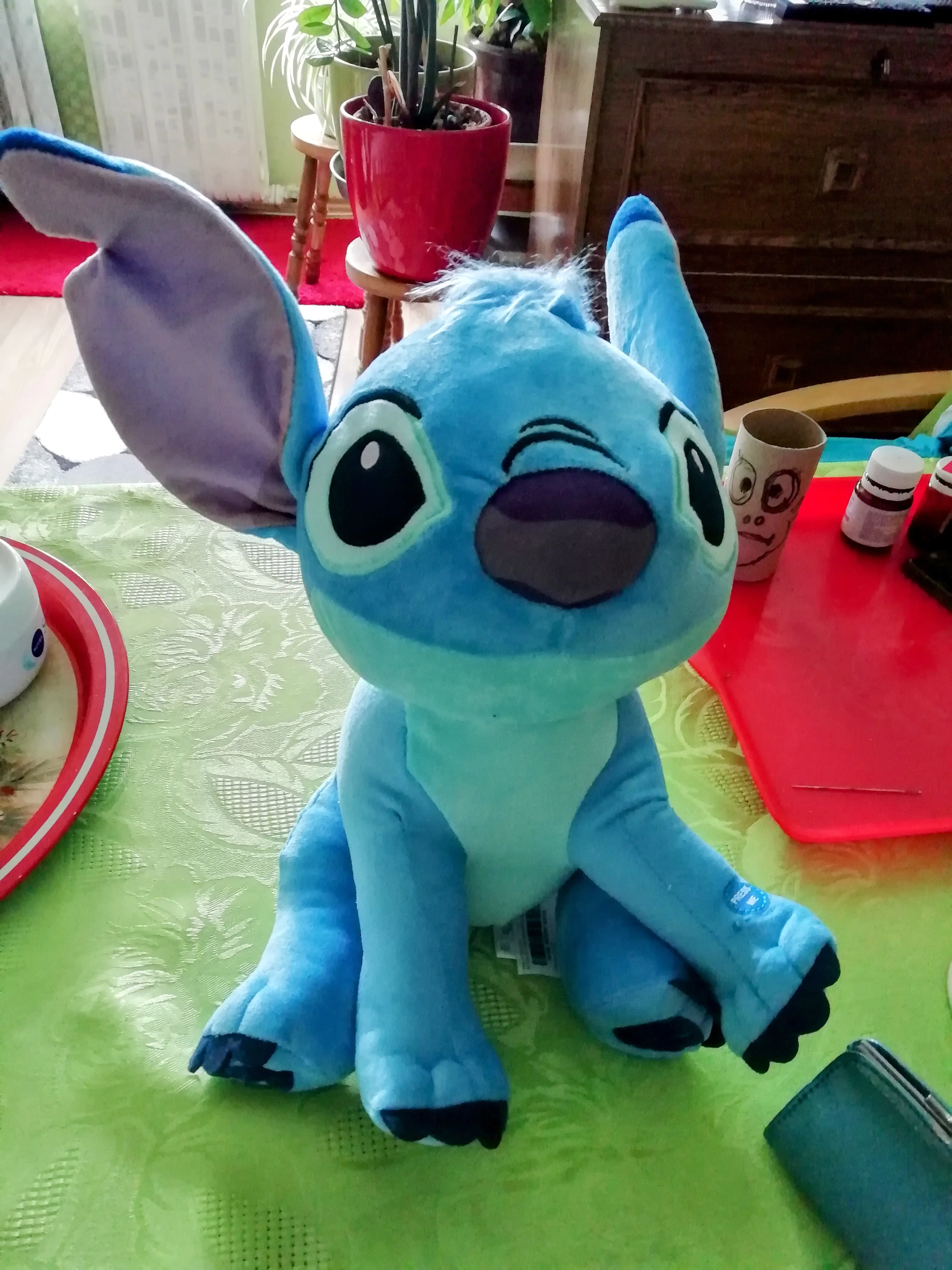Lilo &amp; Stitch Plush Figure with Sound Stitch 30 cm product photo
