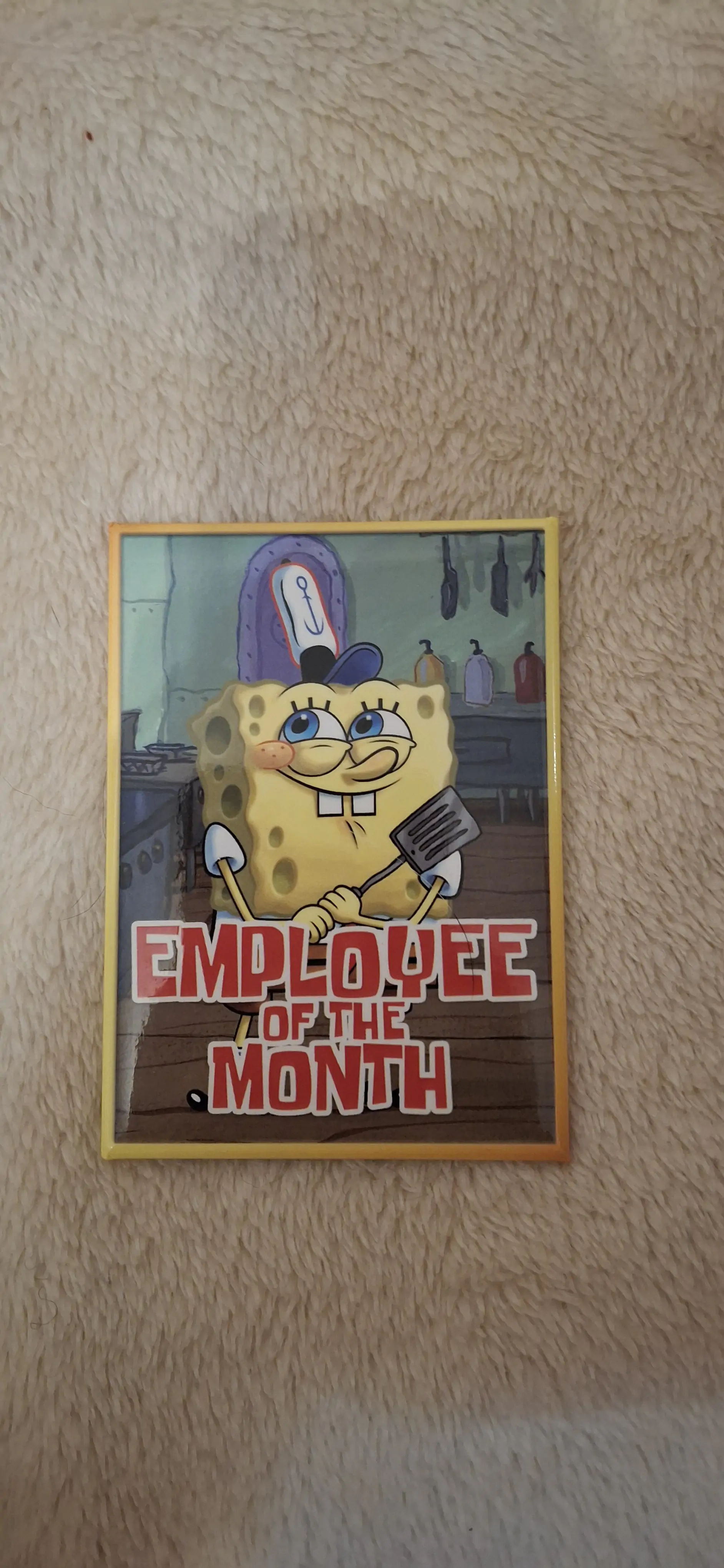 SPONGEBOB SQUAREPANTS Employee of the Month Magnet product photo