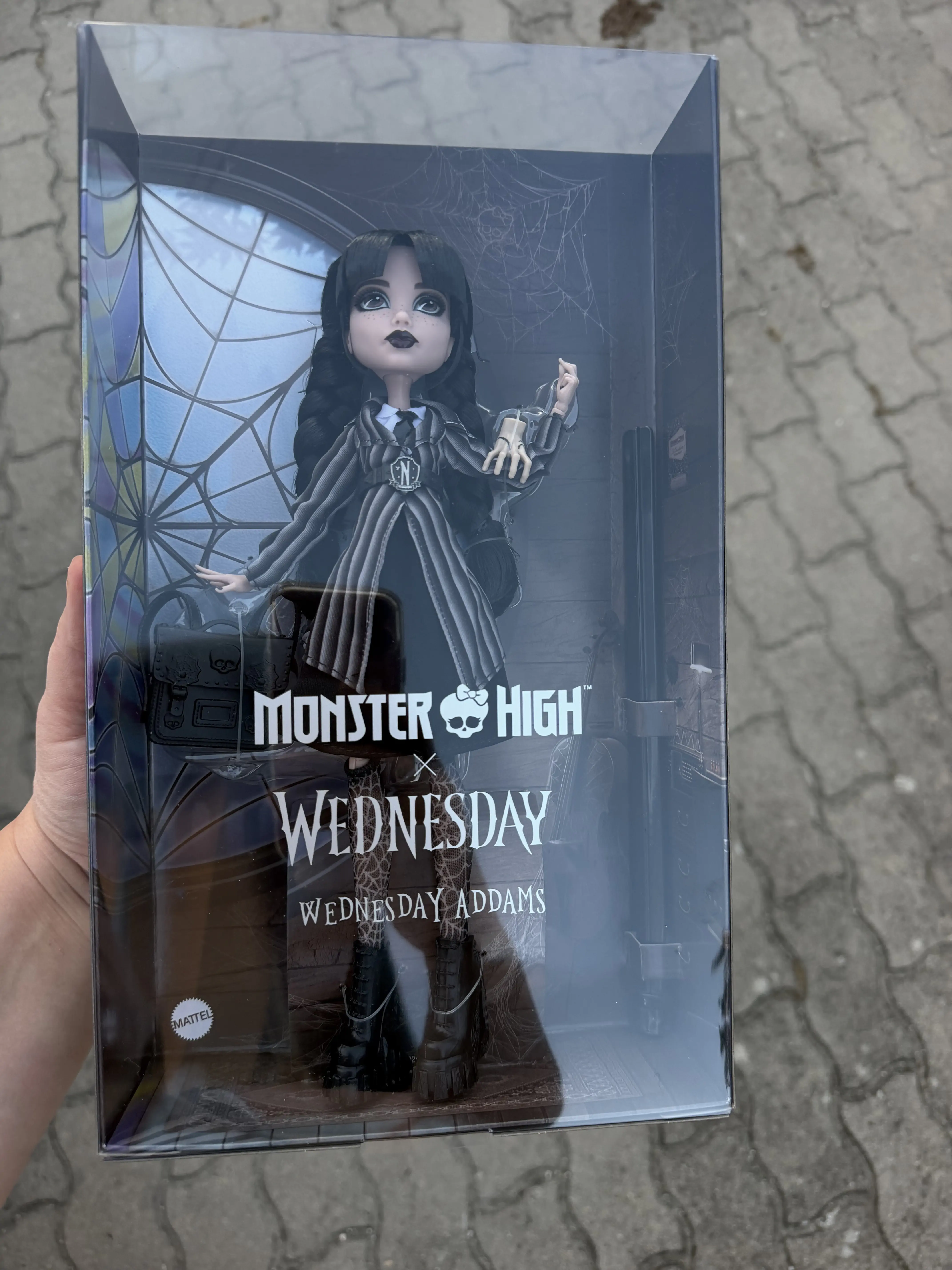 Monster High x Wednesday Doll Wednesday Addams product photo