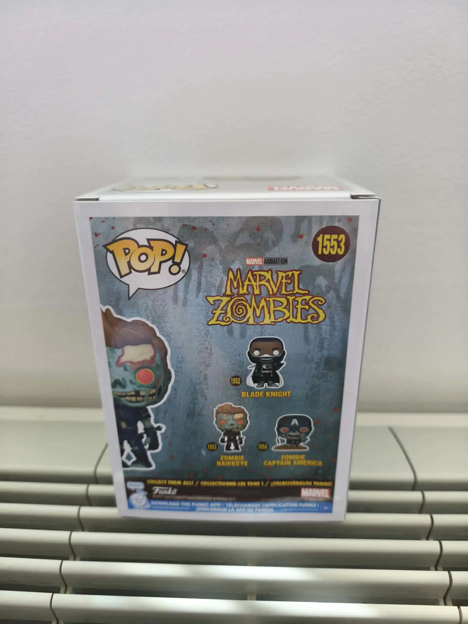Marvel Zombies Funko POP! Marvel Vinyl Figure Zombie Hawkeye 9 cm product photo
