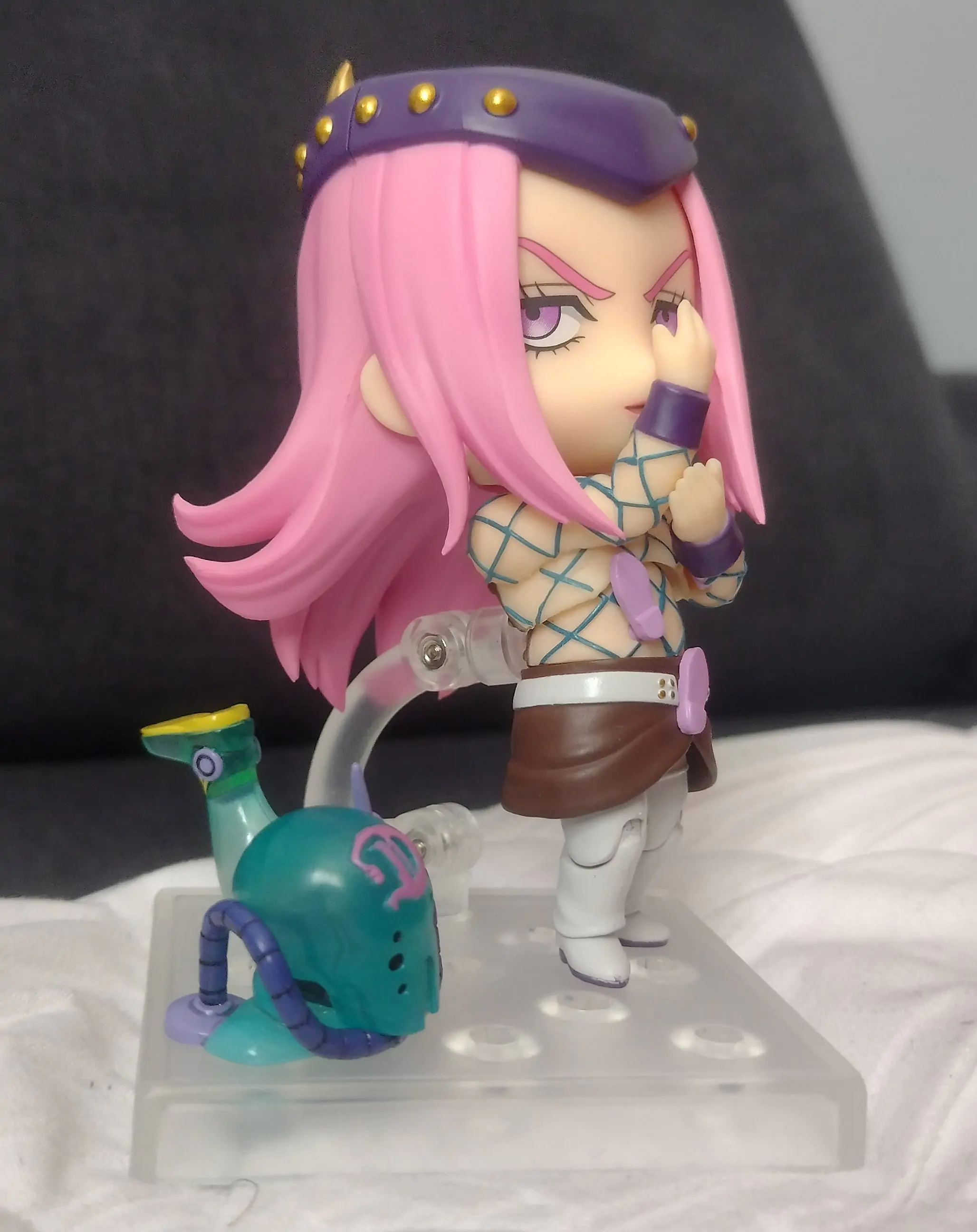 JoJo's Bizarre Adventure Stone Ocean Nendoroid Action Figure Narciso 10 cm product photo