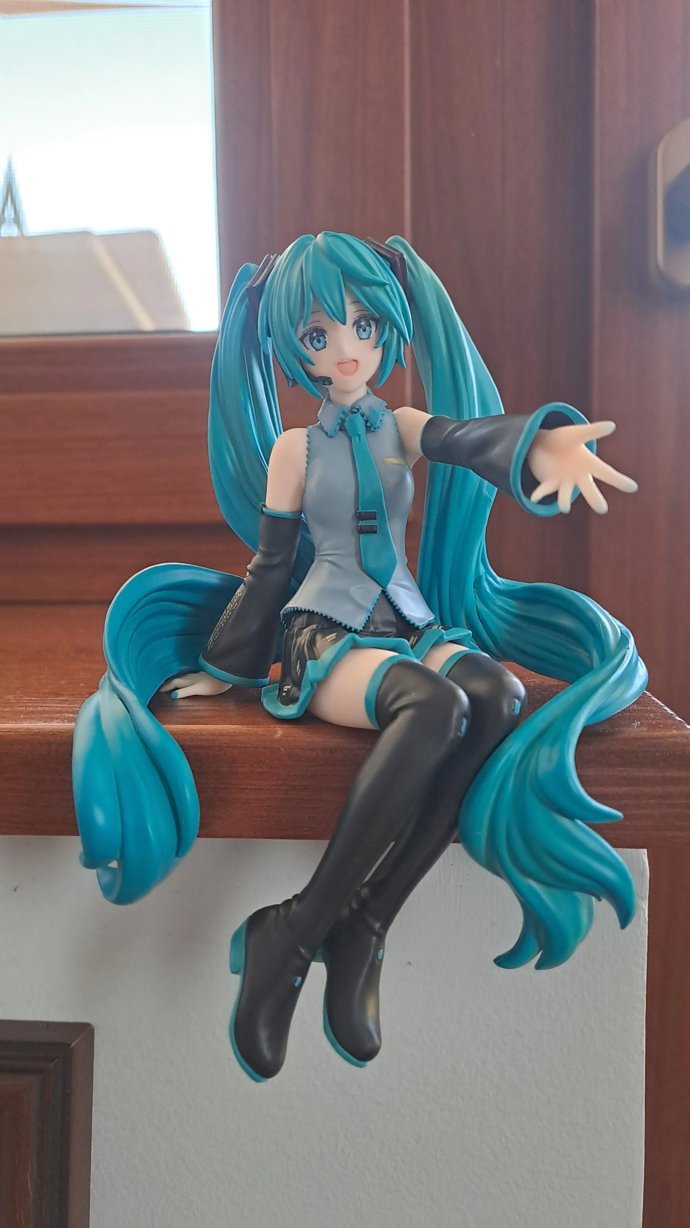 Hatsune Miku Noodle Stopper PVC Statue Hatsune Miku Nardack Ver. 14 cm product photo