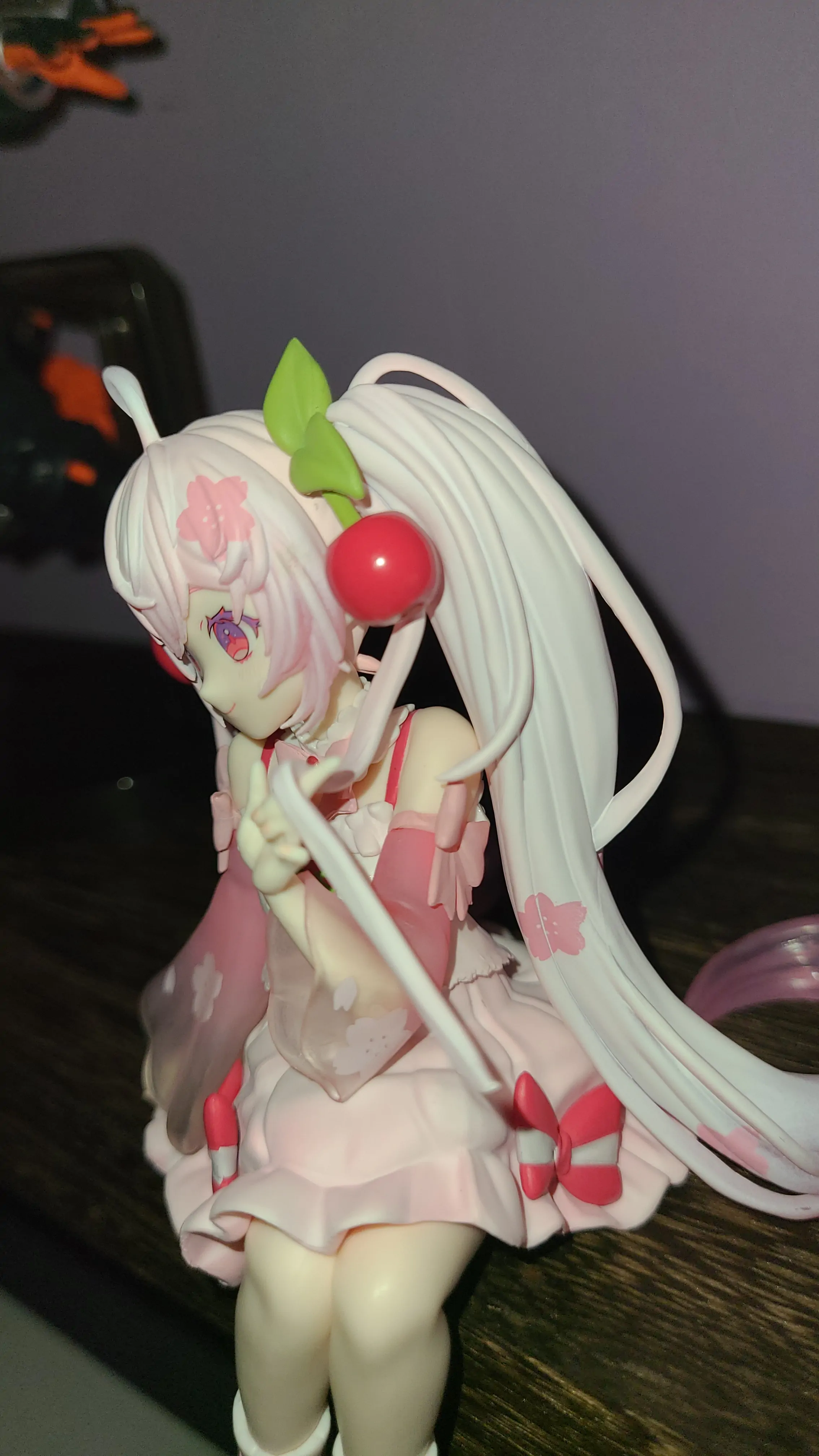 Hatsune Miku Noodle Stopper PVC Statue Sakura Miku 2025 14 cm product photo