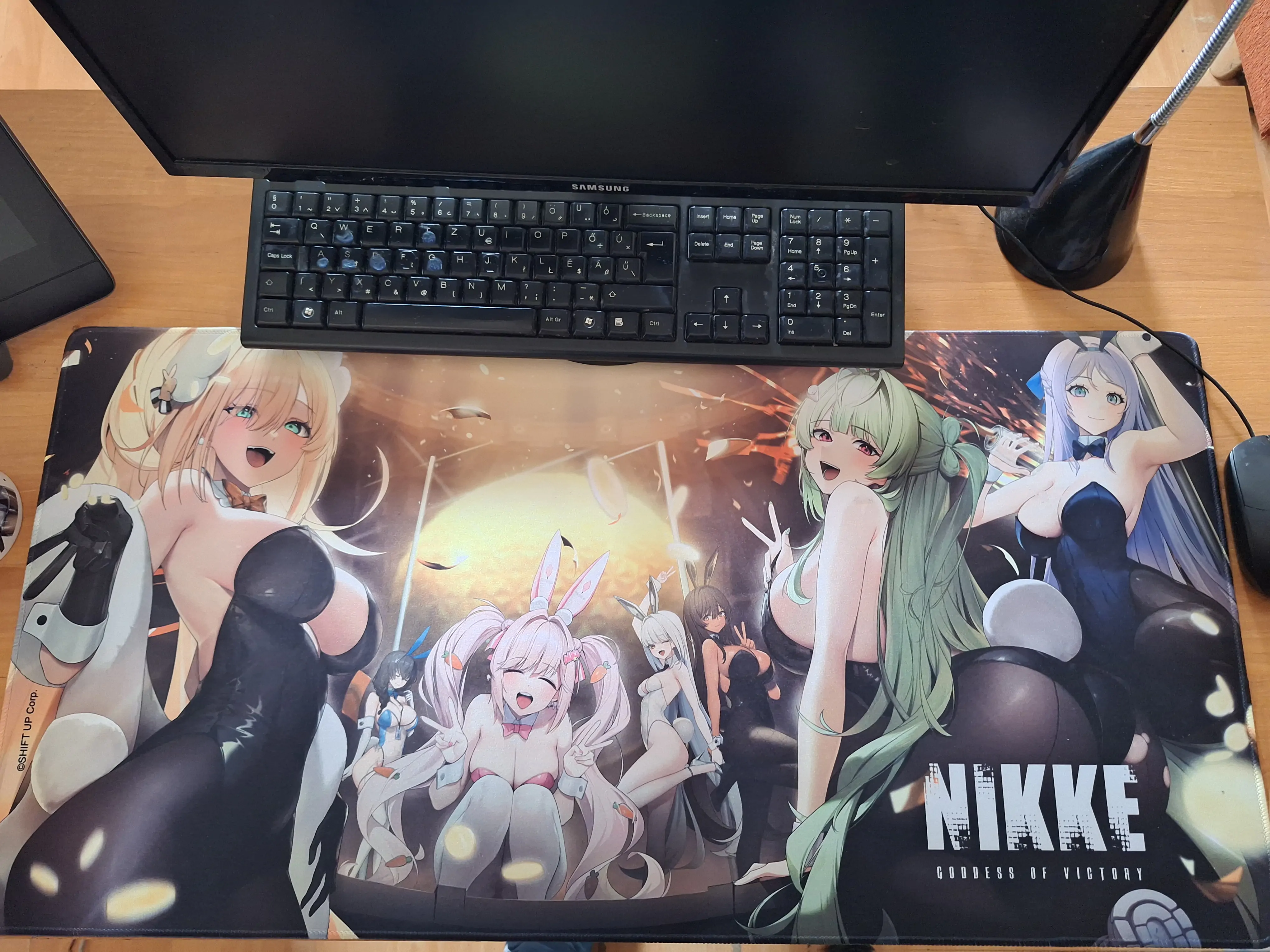 Goddess of Victory: Nikke XXL Mousepad Bunny Outfits product photo