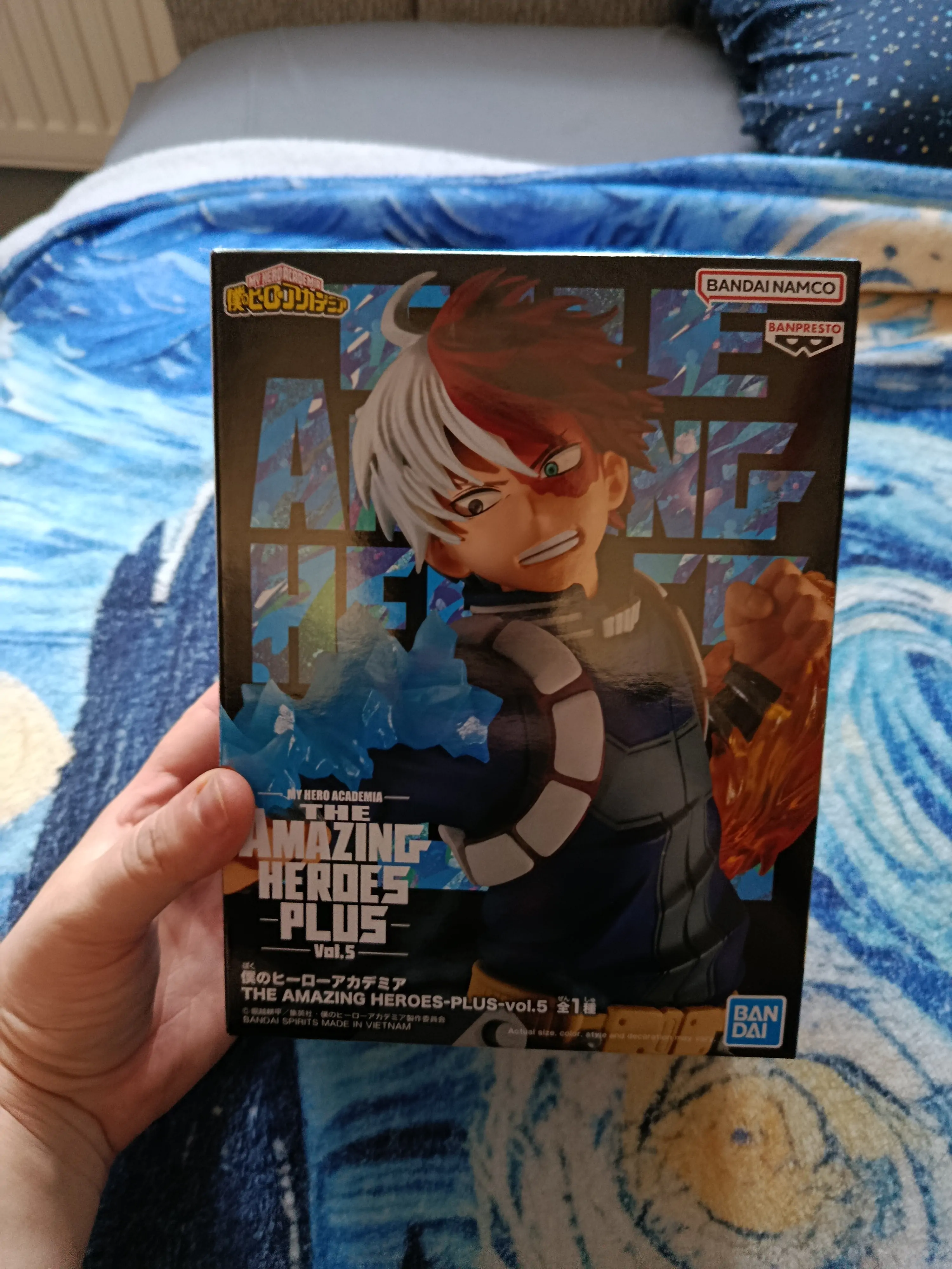 My Hero Academia The Amazing Heroes Shoto Todoroki figure 12cm product photo