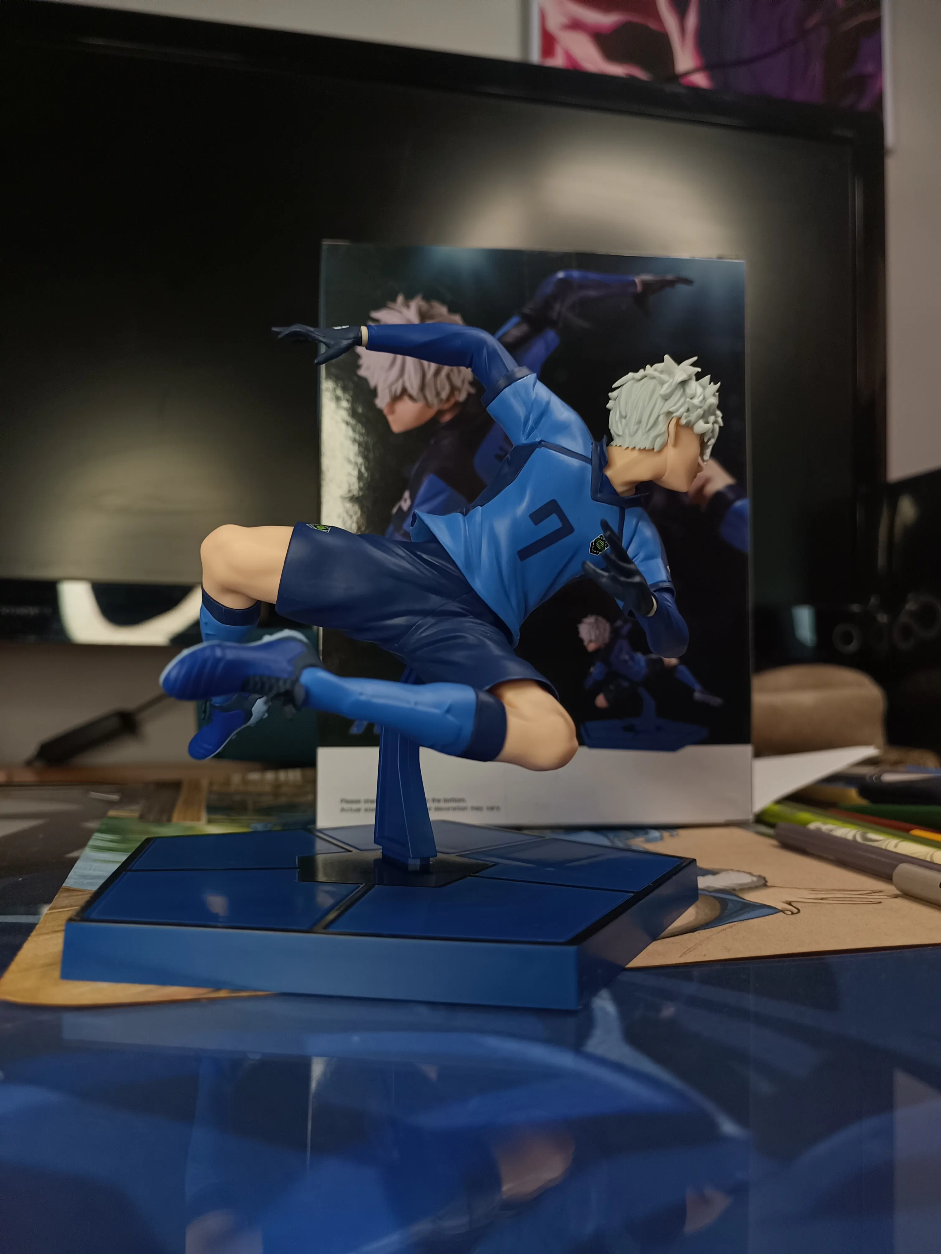 Blue Lock Seishiro Nagi figure 16cm product photo