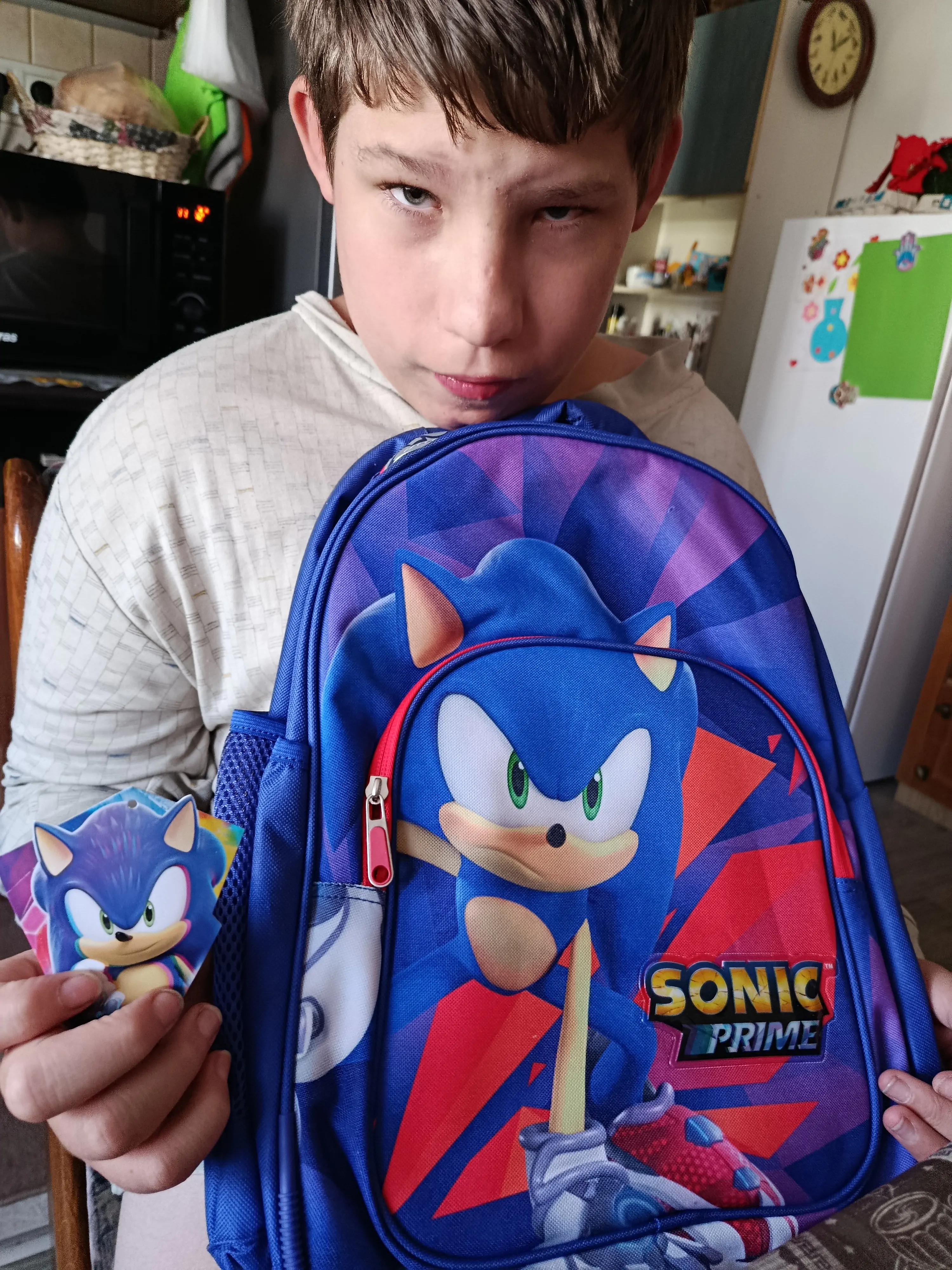 Sonic Prime backpack 42cm product photo
