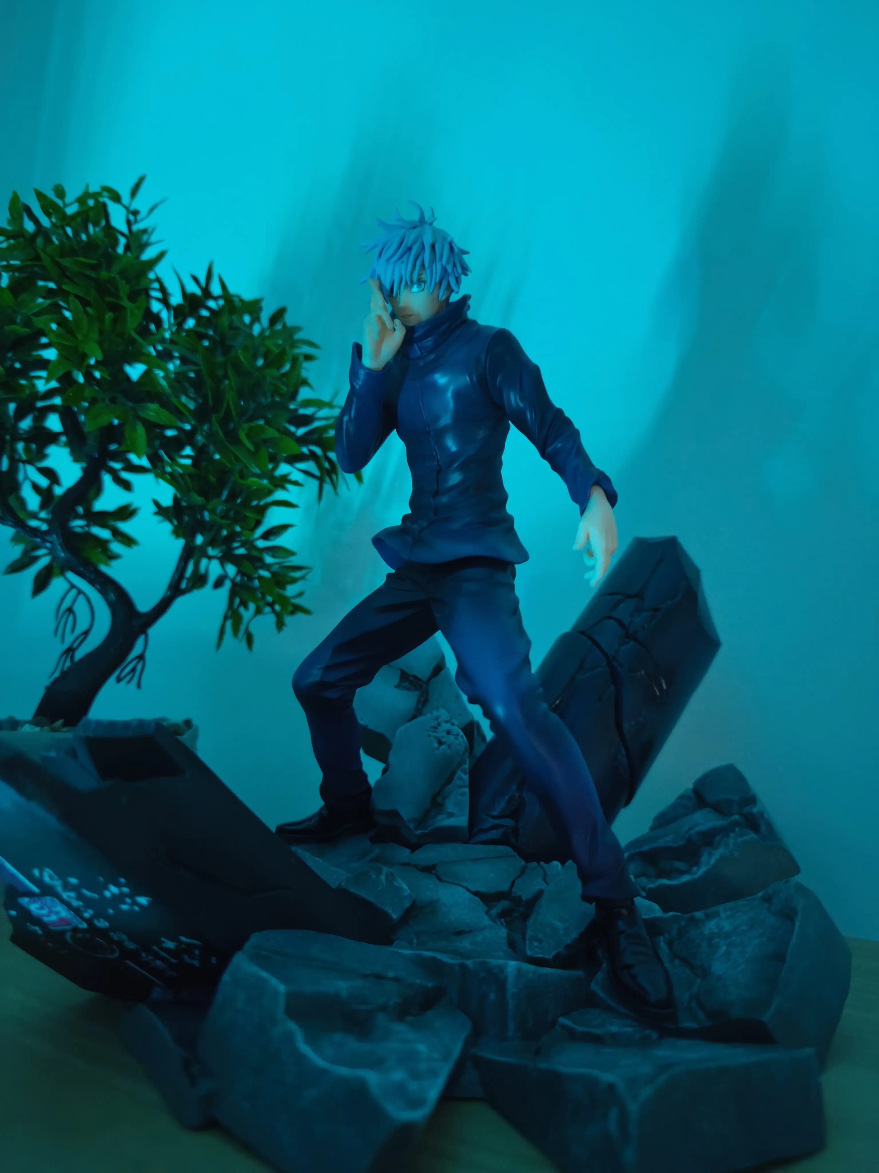 Jujutsu Kaisen Figurizm Luminasta PVC Statue Shibuya Incident Satoru Gojo Unlimited Void 21 cm product photo
