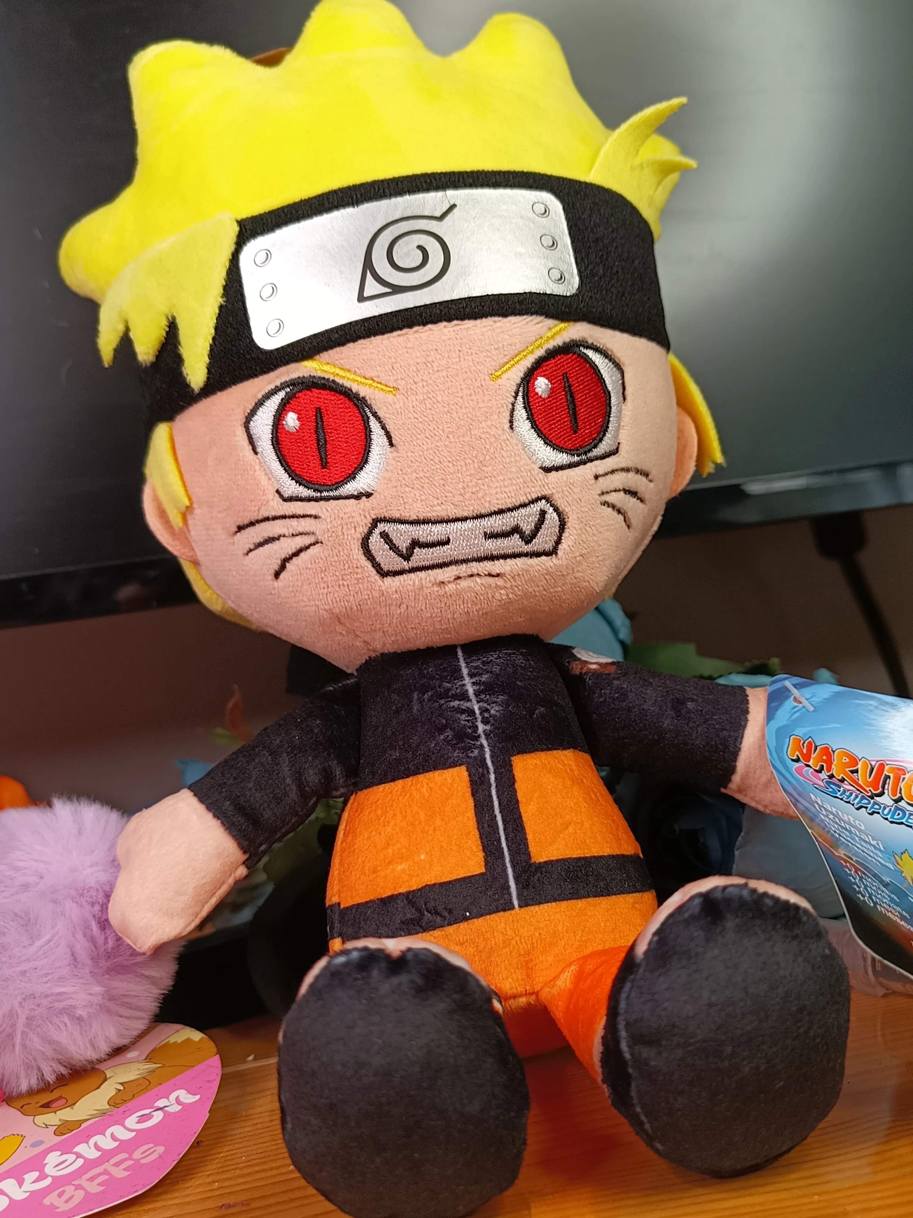 Naruto Shippuden Cuteforme Plush Figure Naruto Uzumaki Nine Tails Unleashed Version 29 cm product photo