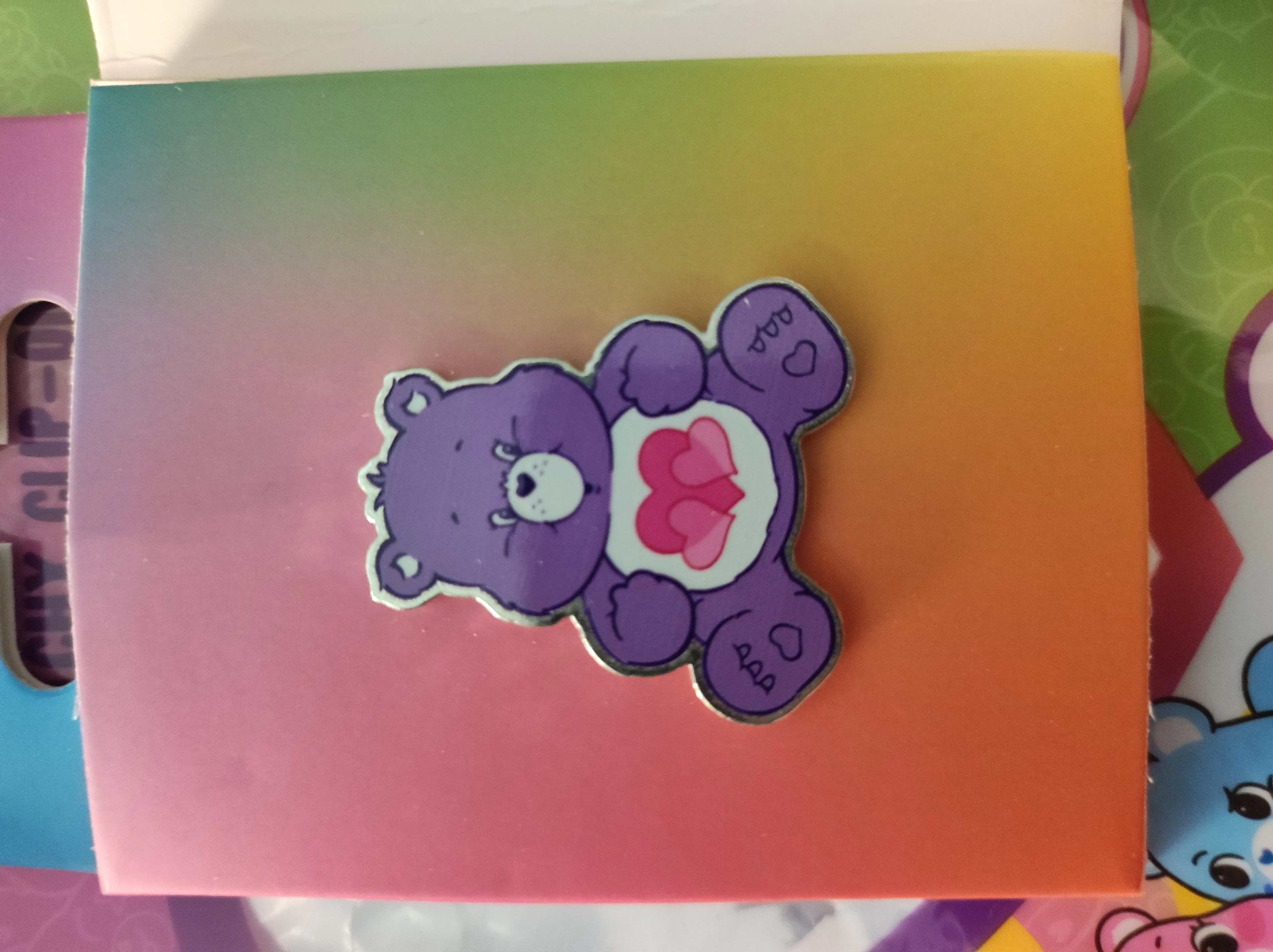 Care Bears Enamel Pin Badge Harmony Bear product photo