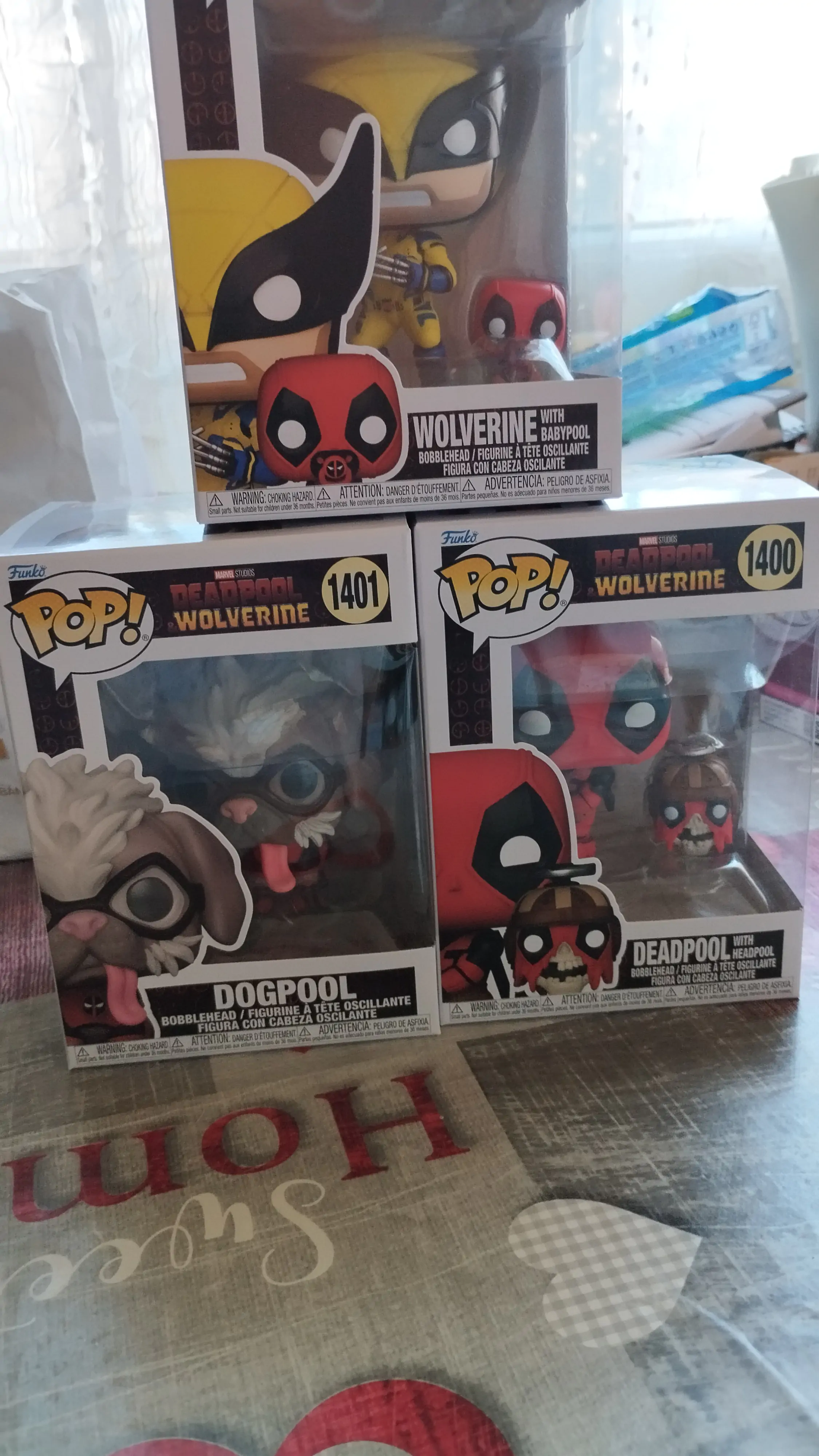 Funko POP figure Marvel Deadpool & Wolverine - Wolverine with Babypool product photo