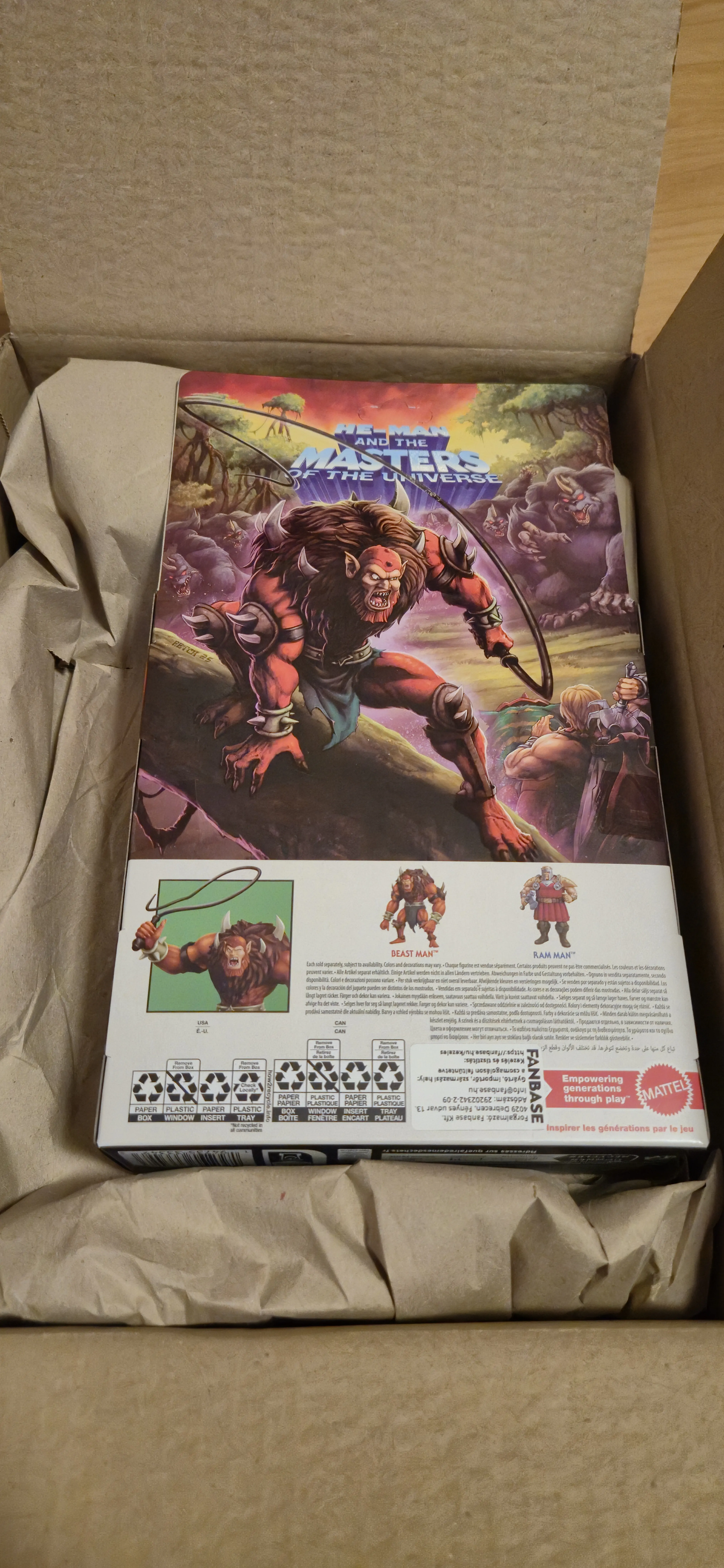 Masters of the Universe Origins Deluxe Action Figure Beast Man 14 cm product photo