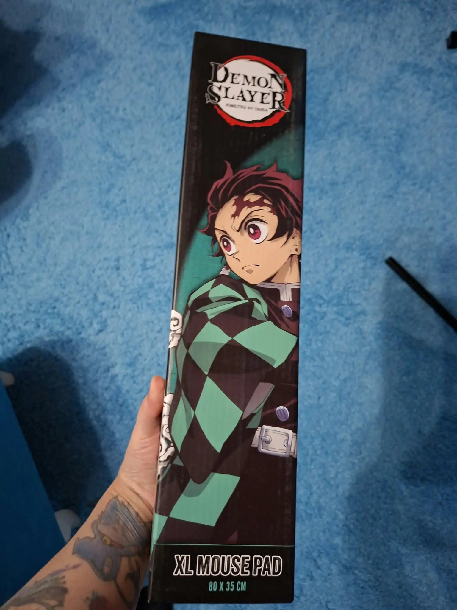 Demon Slayer Kimetsu no Yaiba gaming desk mat product photo