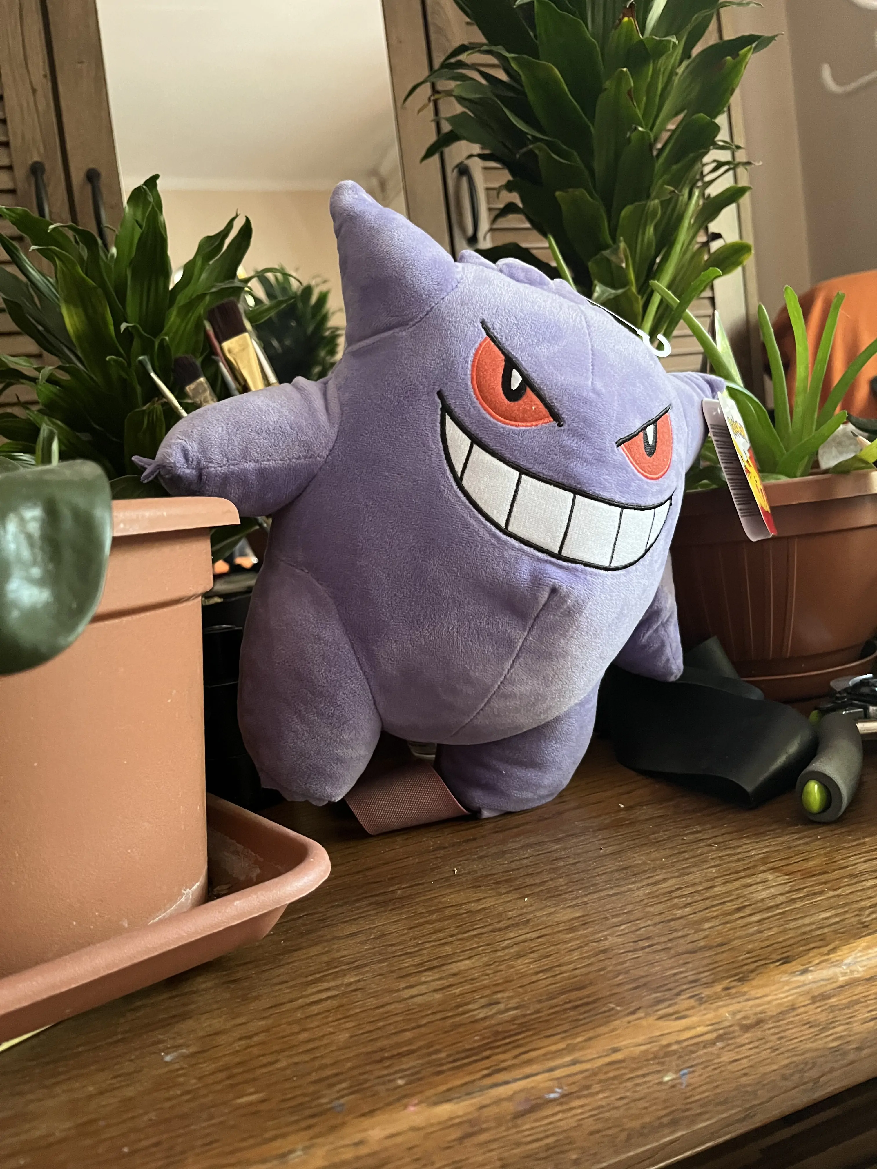 Pokemon Gengar plush toy 24cm product photo