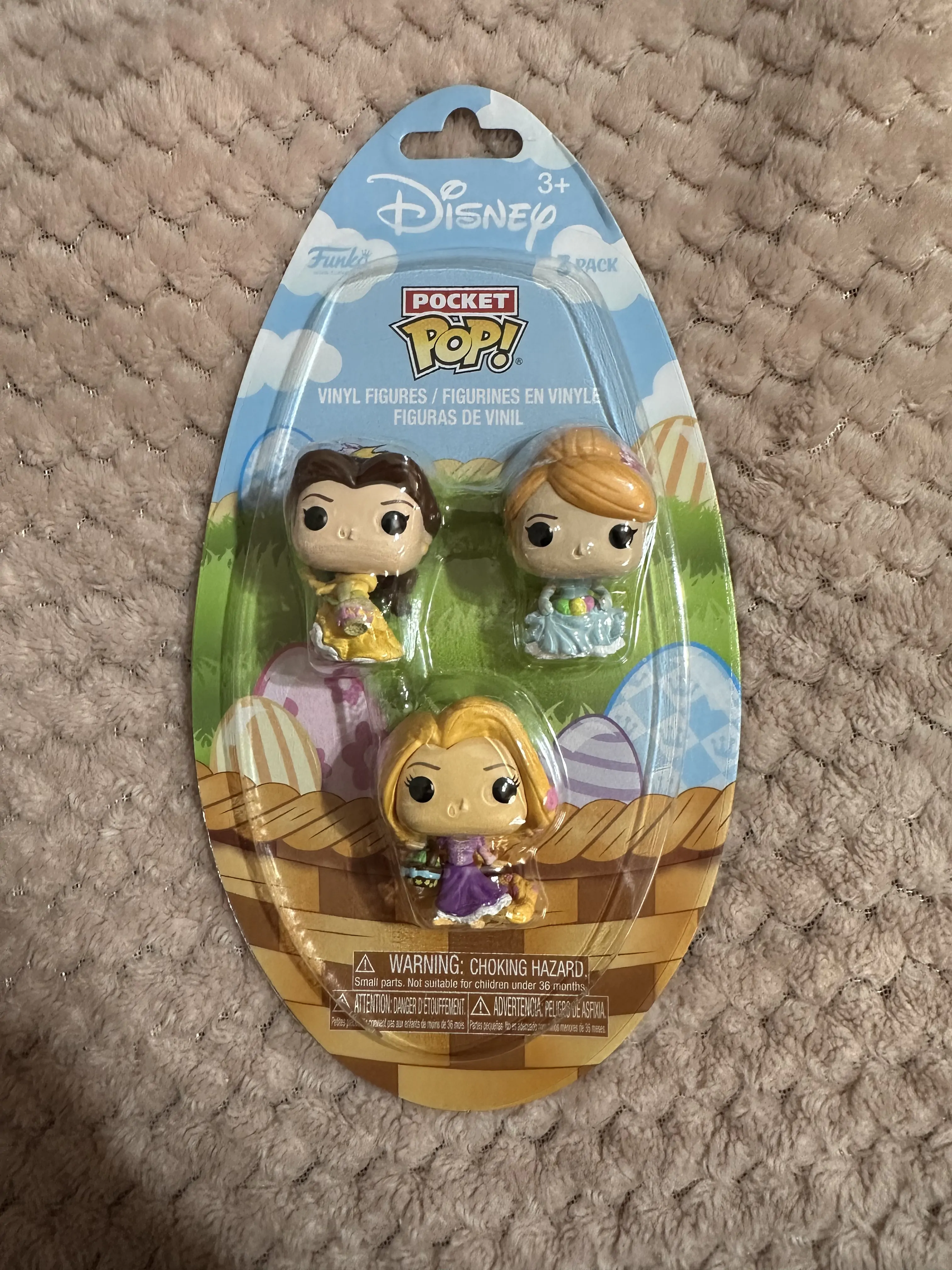 Disney Pocket Funko POP! Vinyl Figure 3-Pack Egg Princess 4 cm product photo