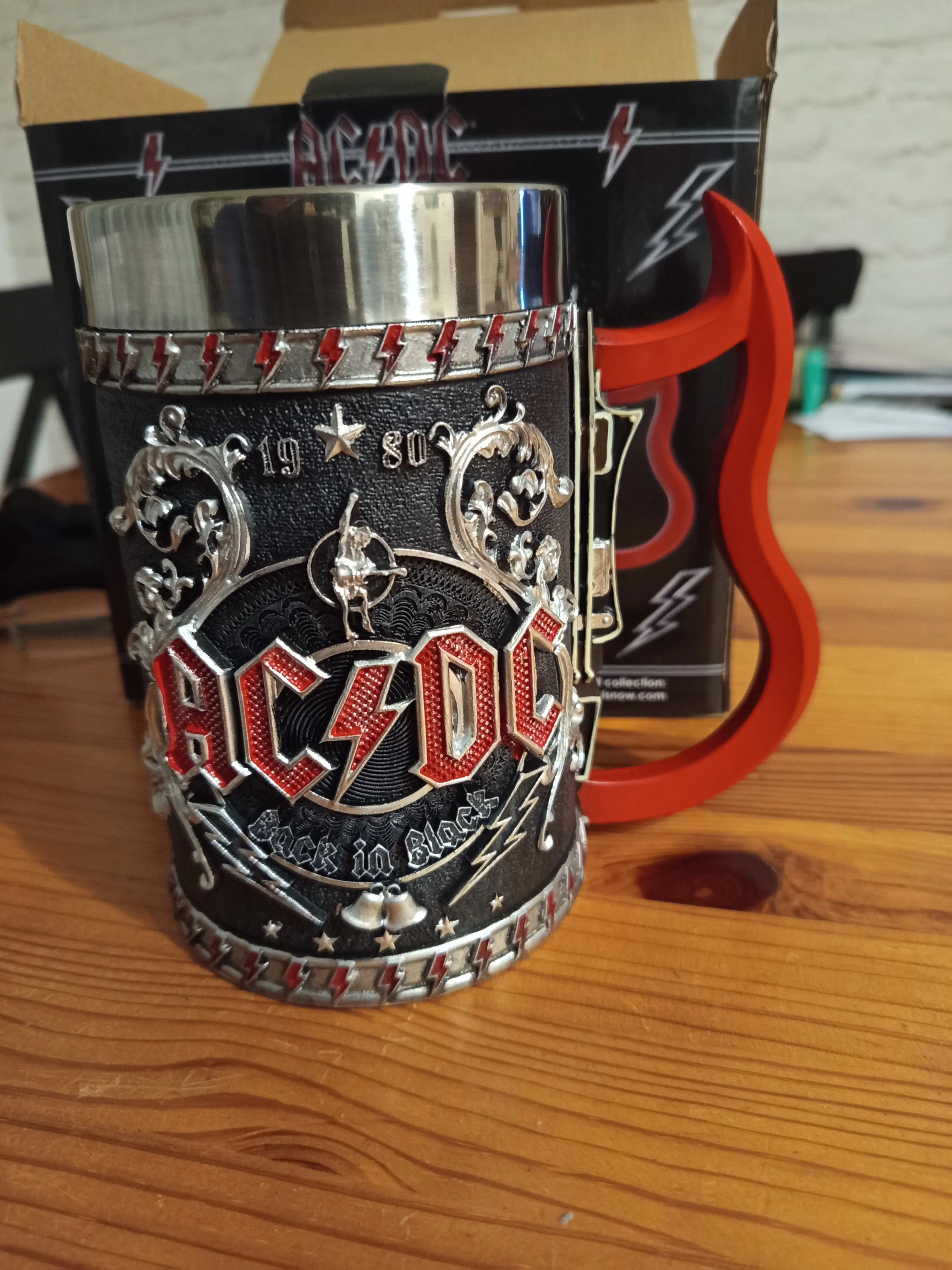 ACDC Tankard Back In Black product photo
