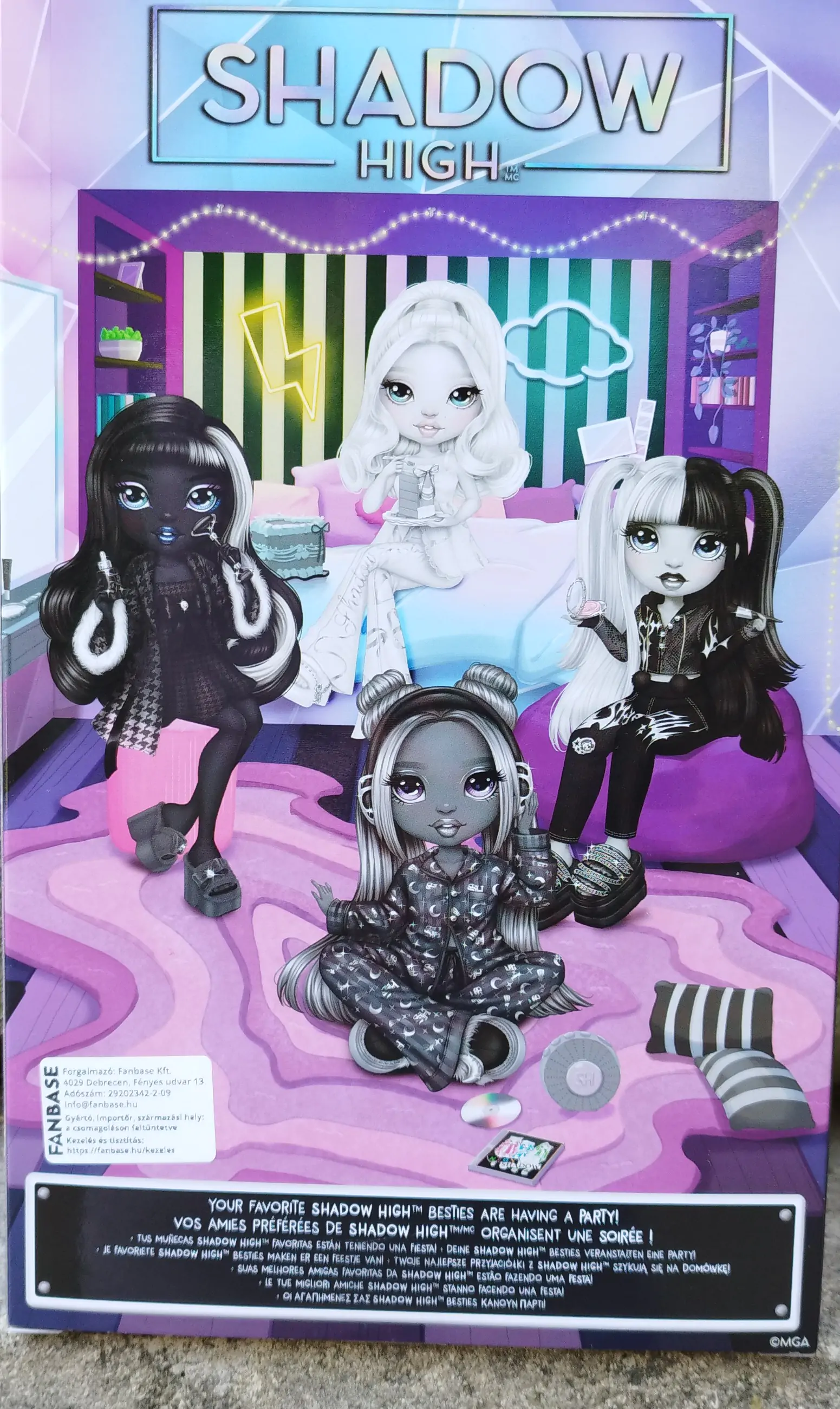 Shadow High Fashion Doll Girls Night Luna doll product photo