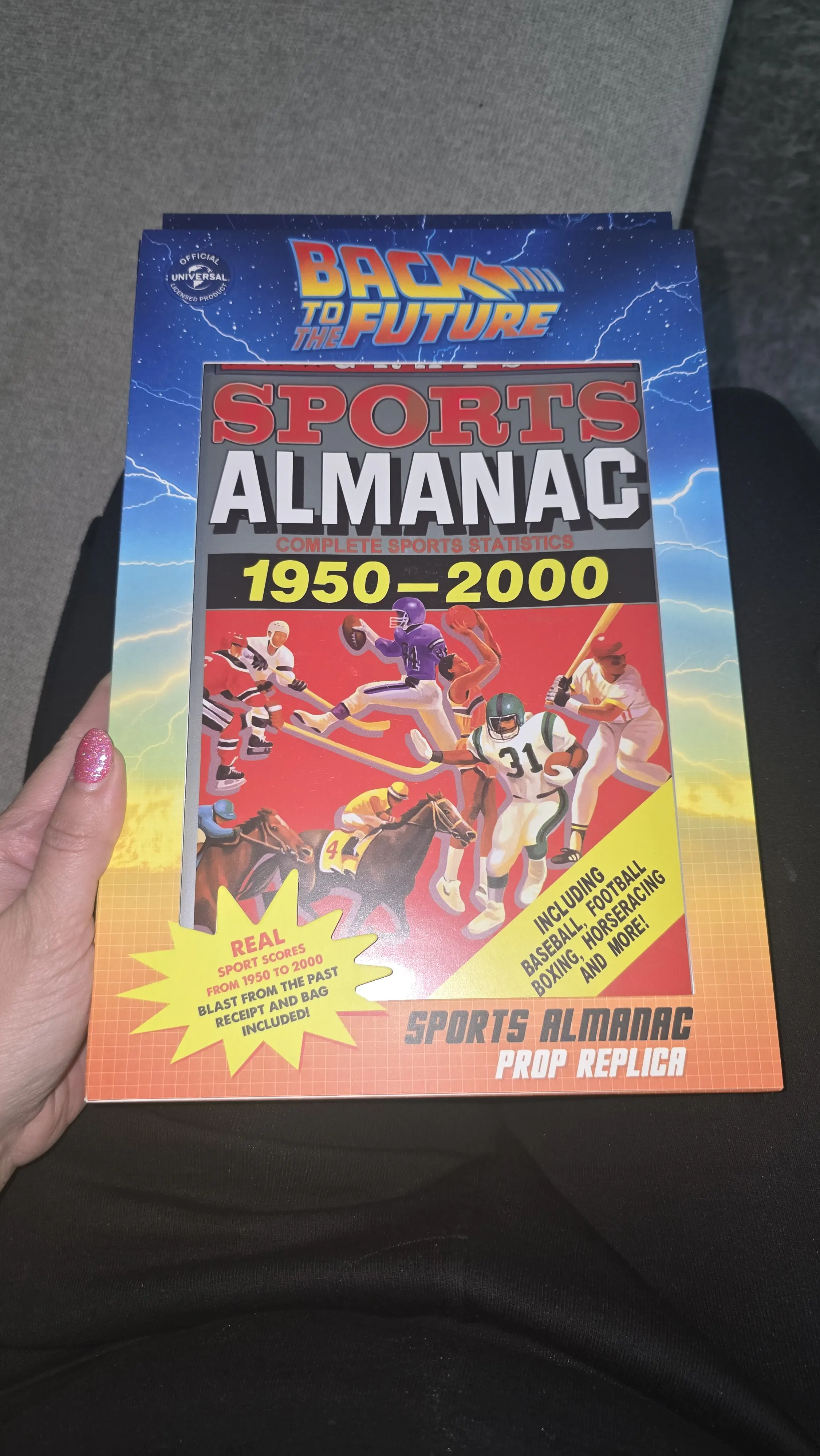 Back To The Future Prop Replica 1/1 Sports Almanac product photo