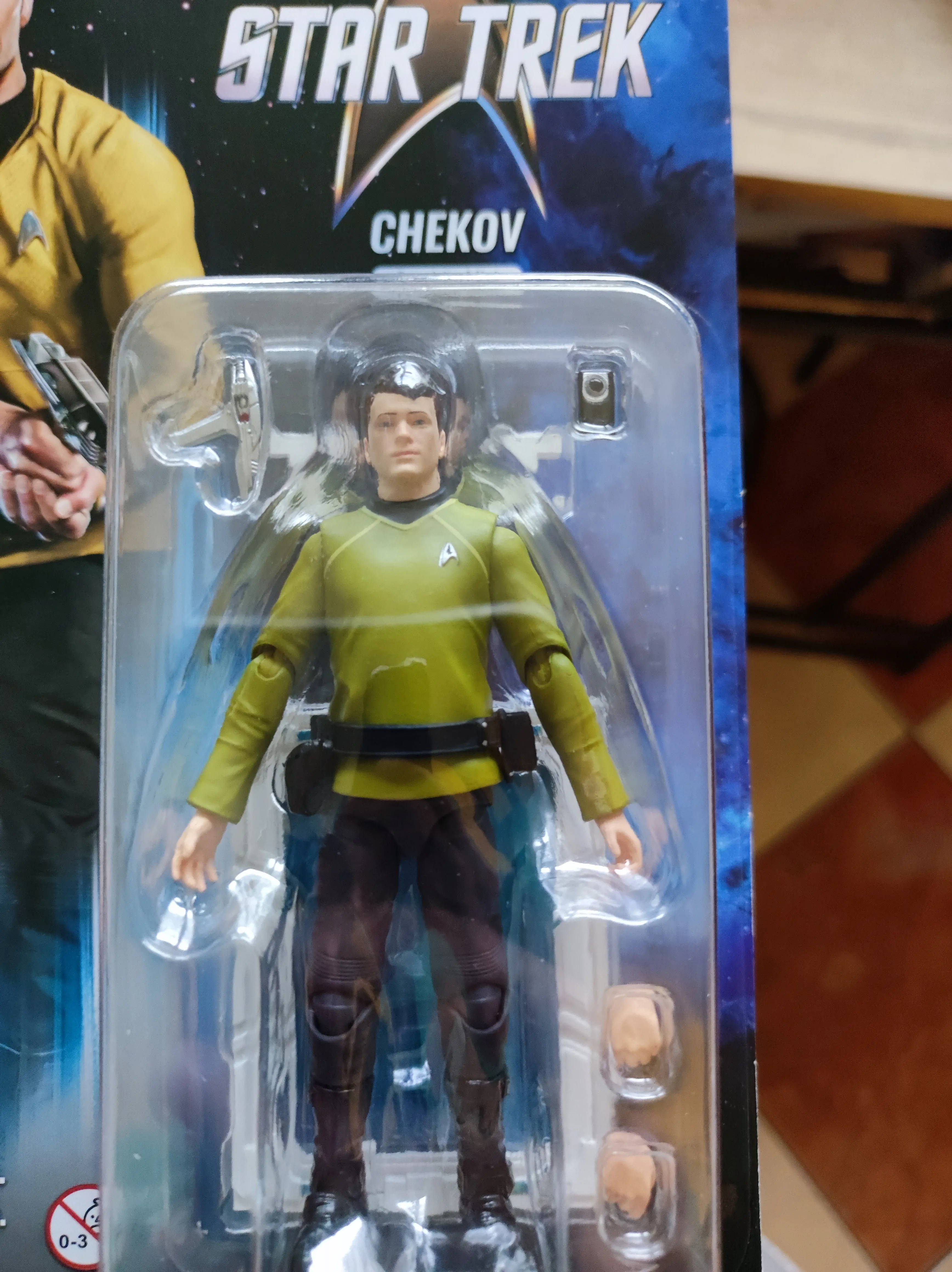 Star Trek Exquisite Mini Action Figure 1/18 Star Trek 2009 Chekov 10 cm product photo