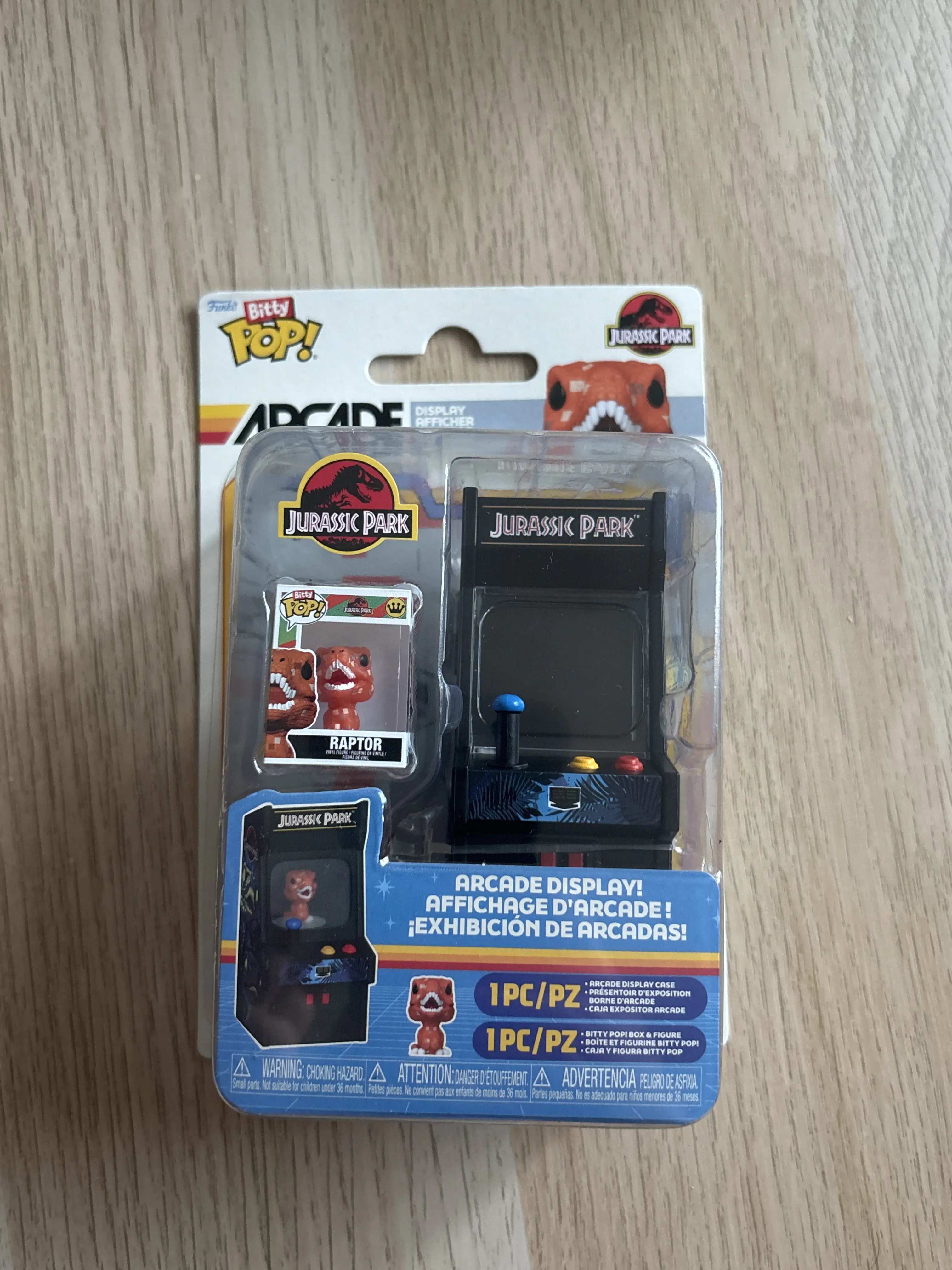 Bitty Funko POP figure Arcade Jurassic Park product photo