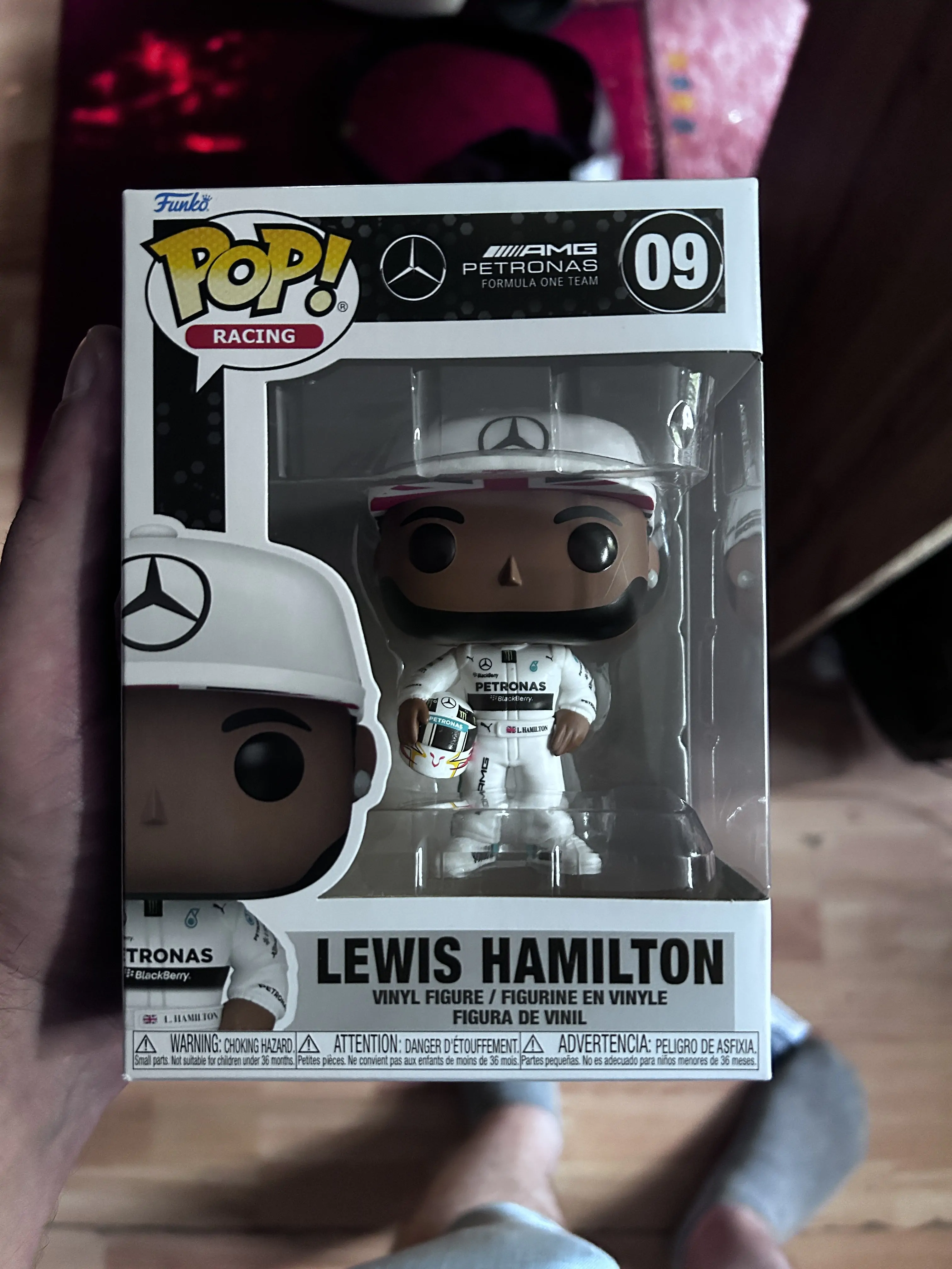 Funko POP figure Formula 1 Lewis Hamilton product photo
