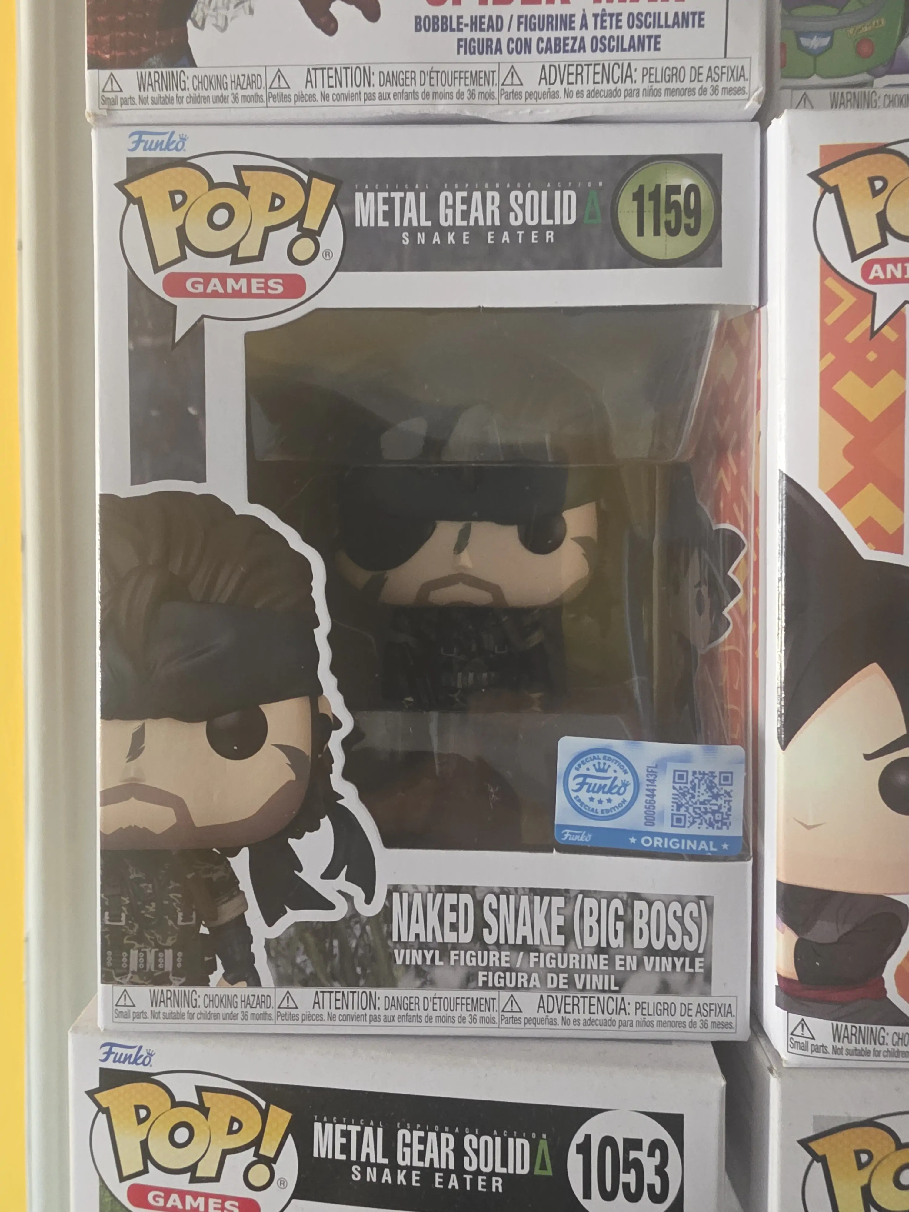Metal Gear Funko POP! Games Vinyl Figure Metal Gear Solid 3- Big Boss 9 cm product photo