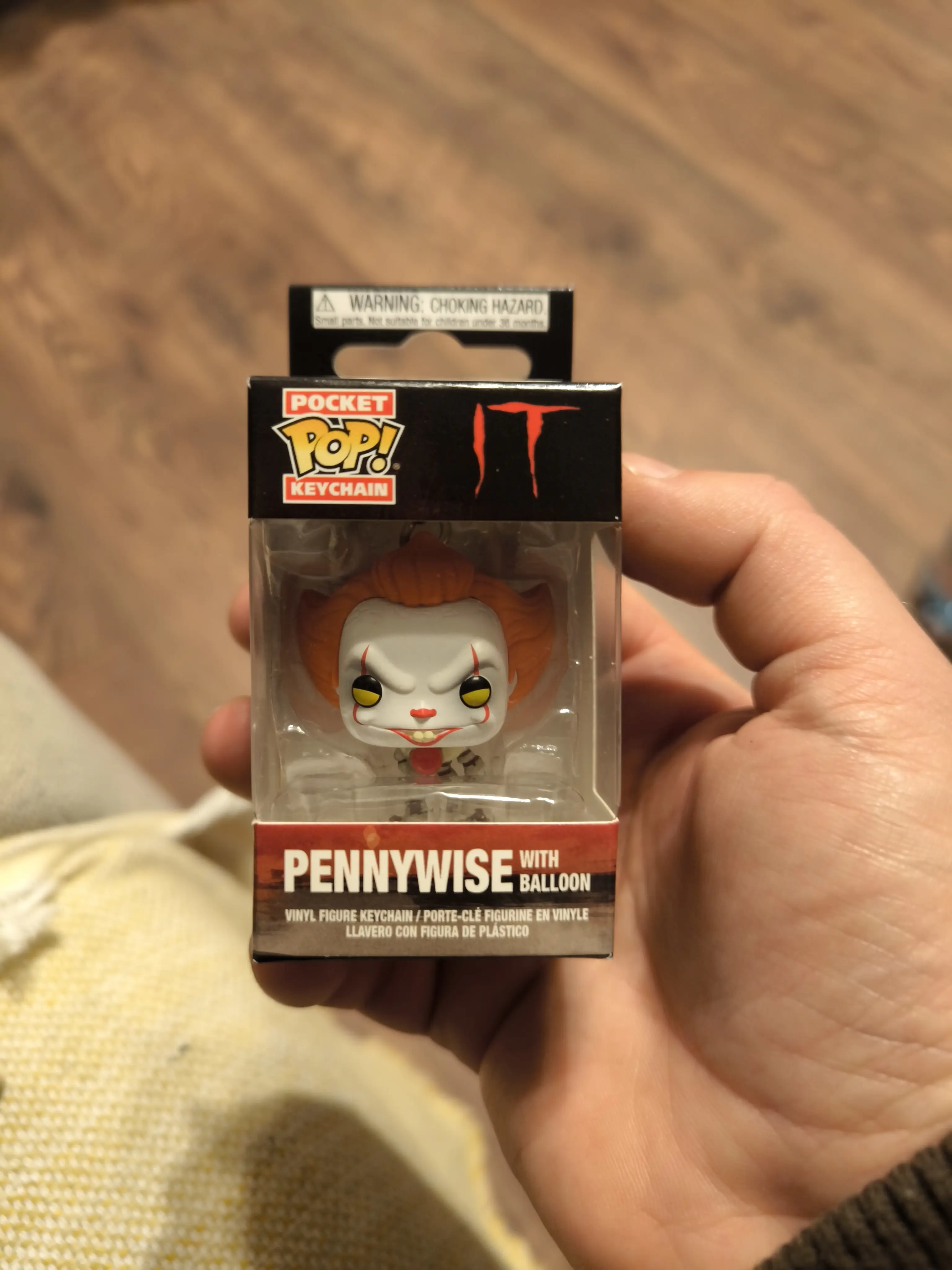 Stephen King's It 2017 Pocket POP! Vinyl Keychain Pennywise with Balloon 4 cm product photo