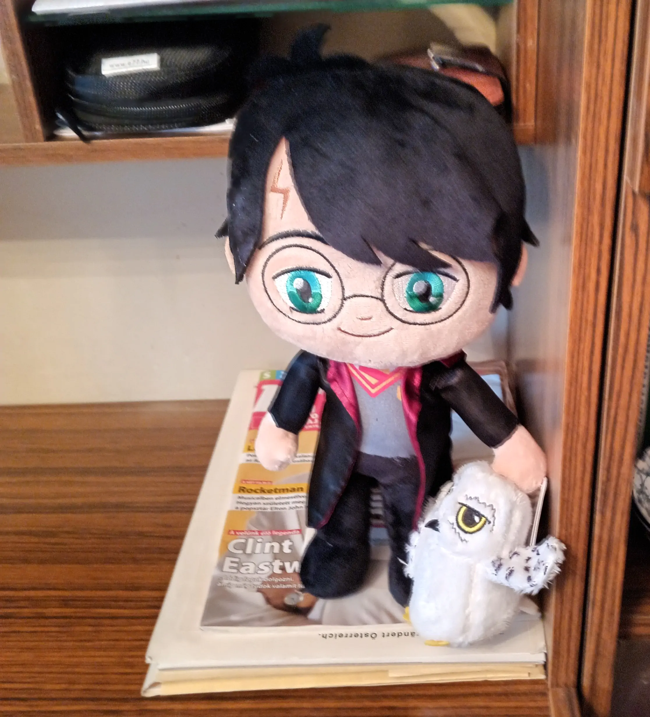 Harry Potter &amp; Hedwig plush toy 29cm product photo