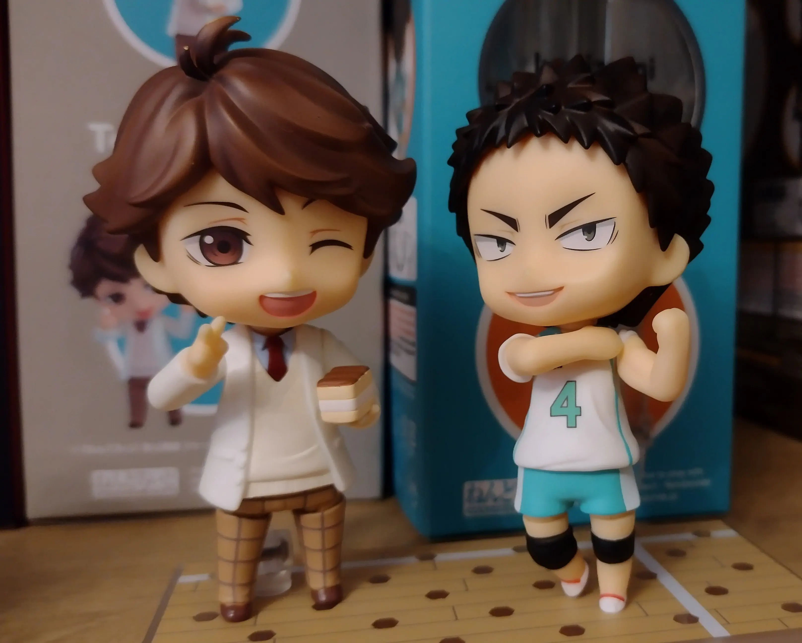 Haikyu!! Nendoroid Action Figure Hajime Iwaizumi (re-run) 10 cm product photo