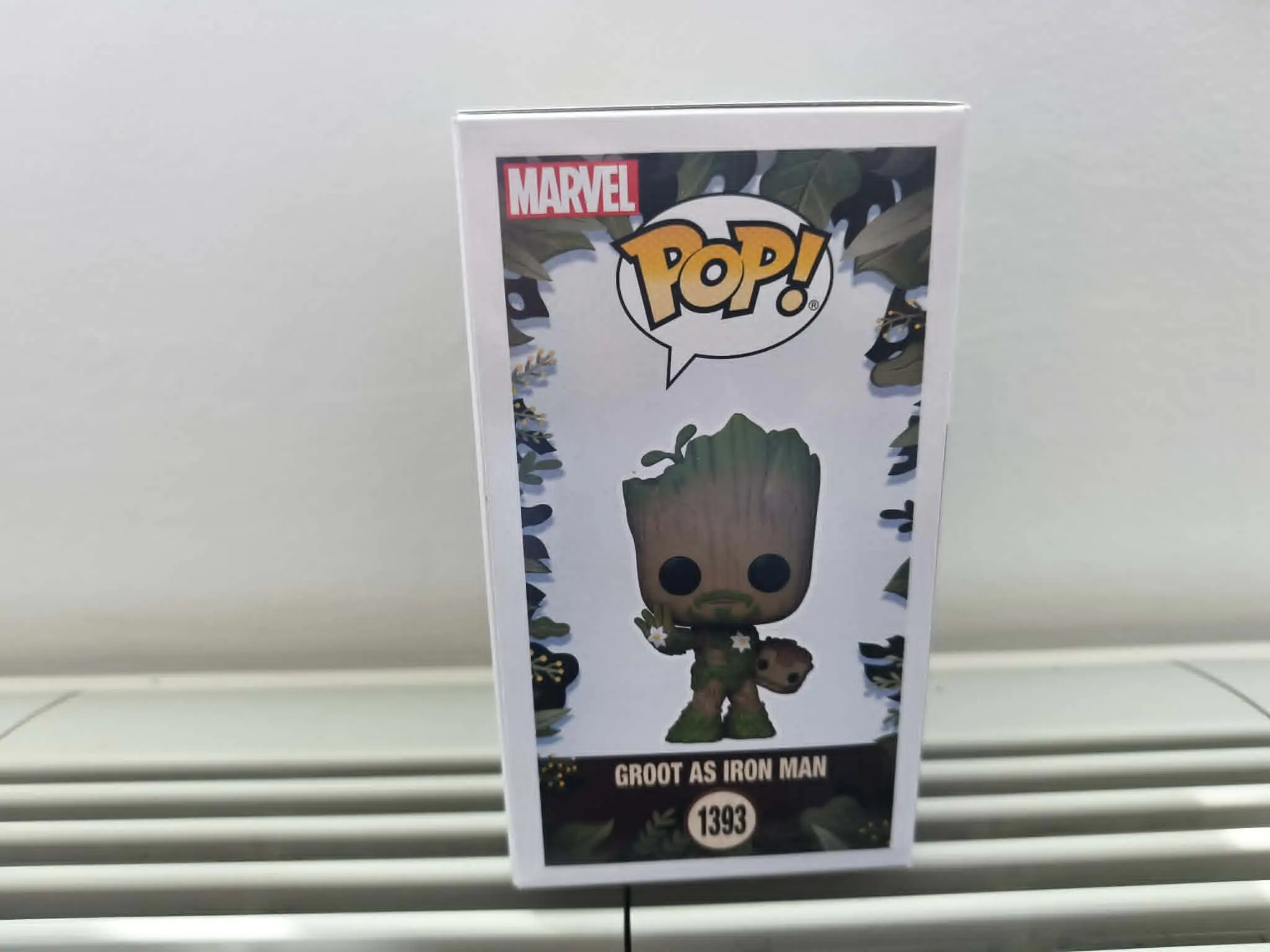 Funko POP figure Marvel We Are Groot - Groot as Iron Man product photo