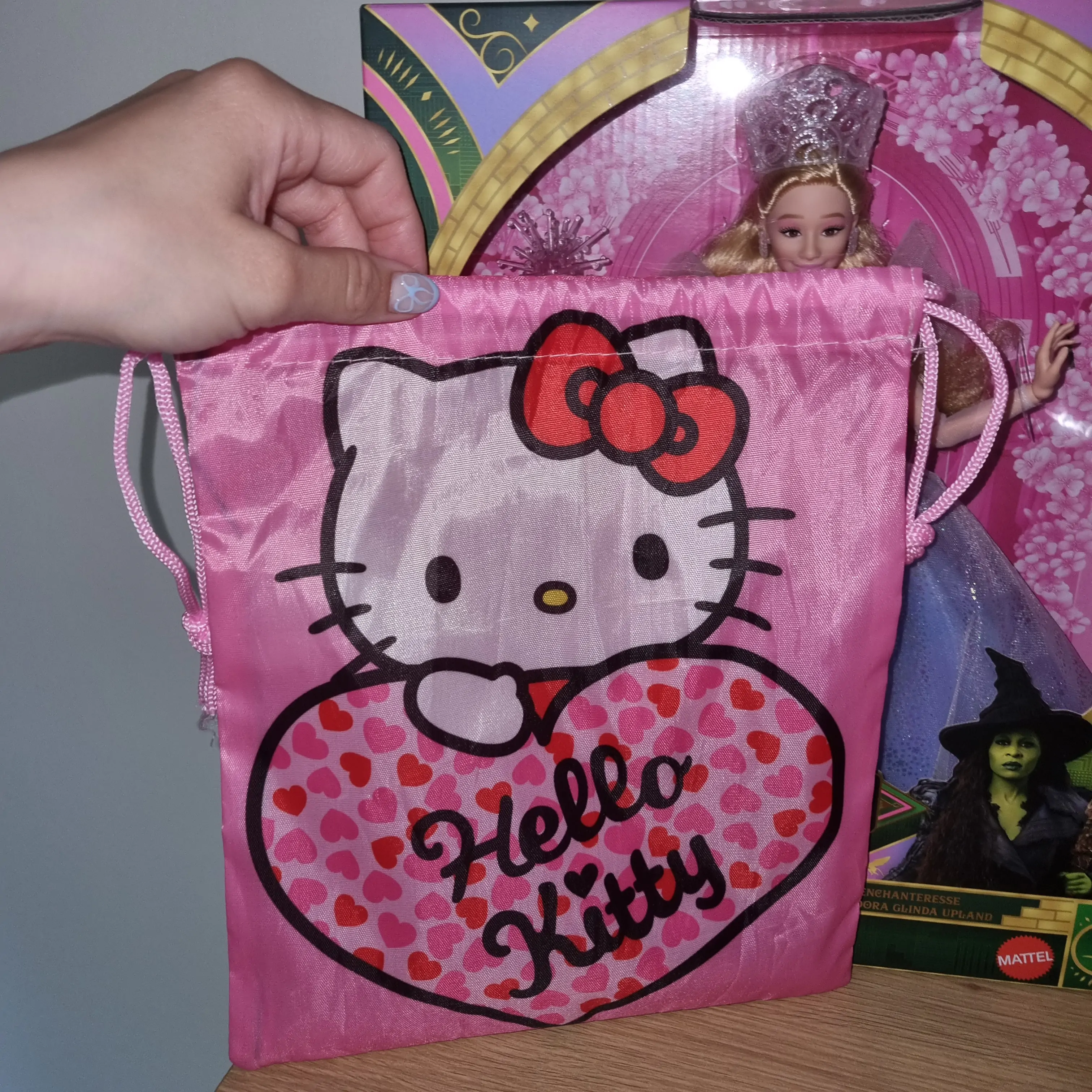 Hello Kitty Heart Lunch Bag 26.5 cm product photo