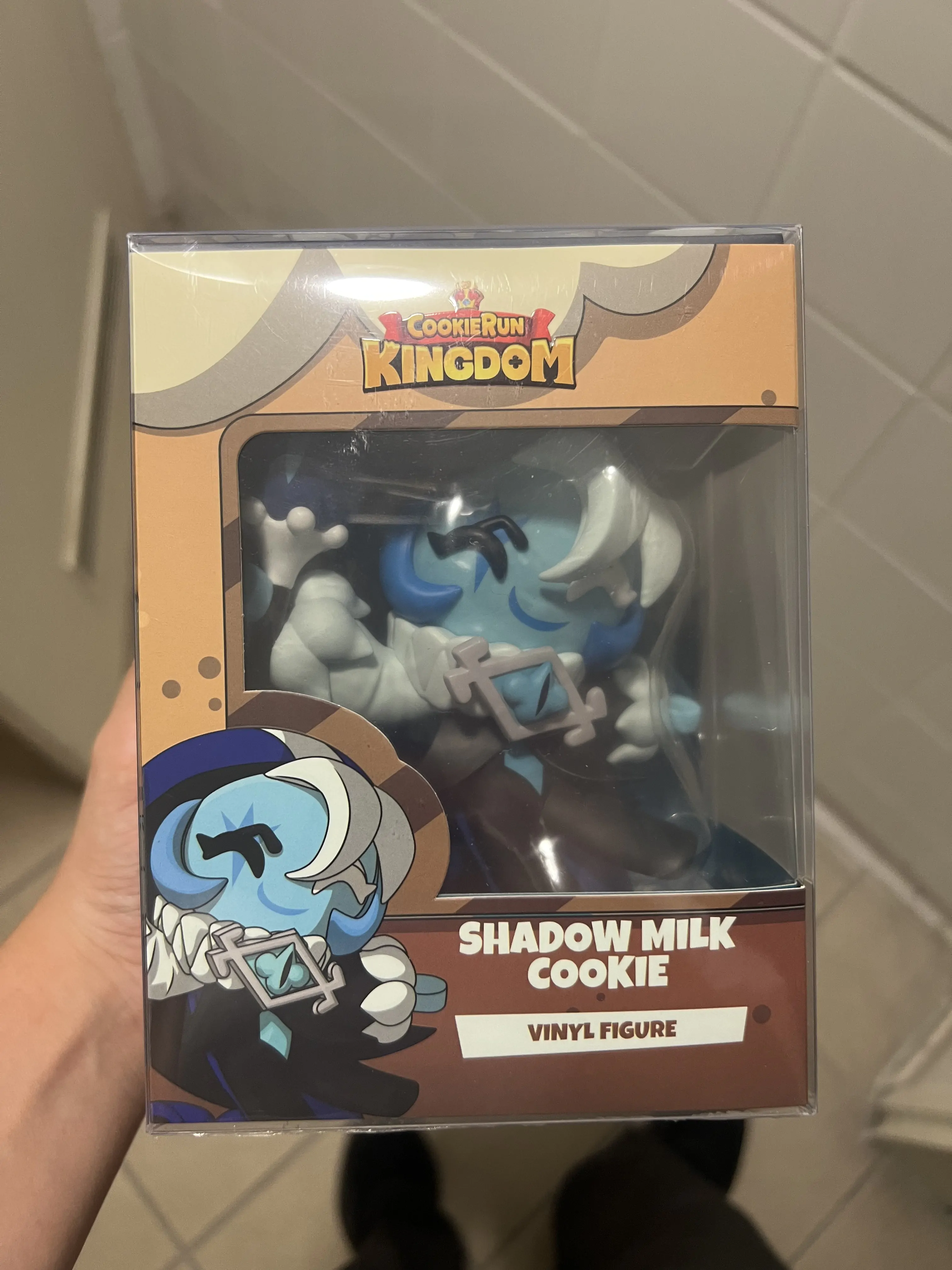 Cookie Run Kingdom Vinyl Figure Shadow Milk Cookie 11 cm    product photo