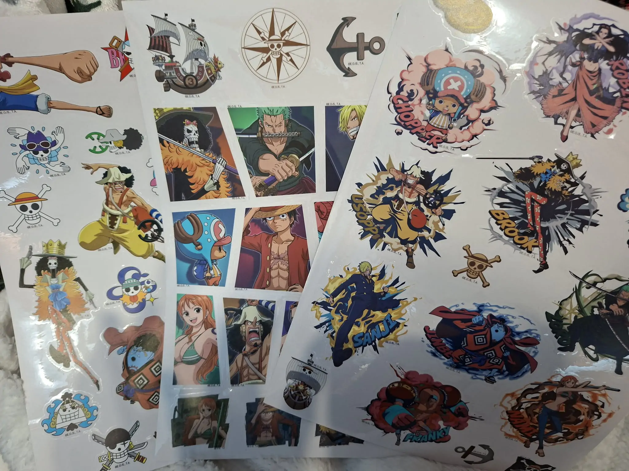 One Piece Removable sticker set product photo