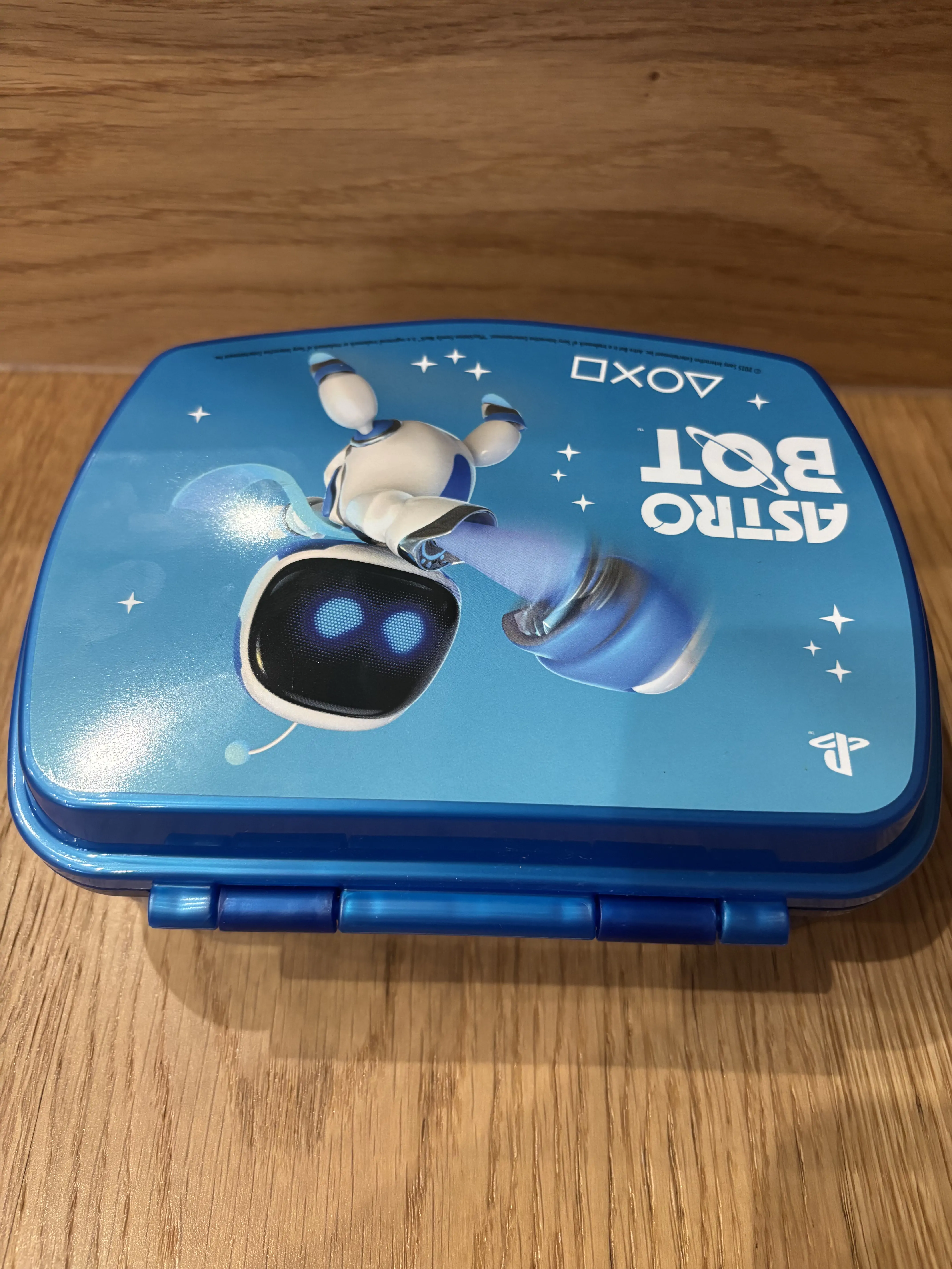 Playstation Astro Bot funny plastic sandwich box product photo