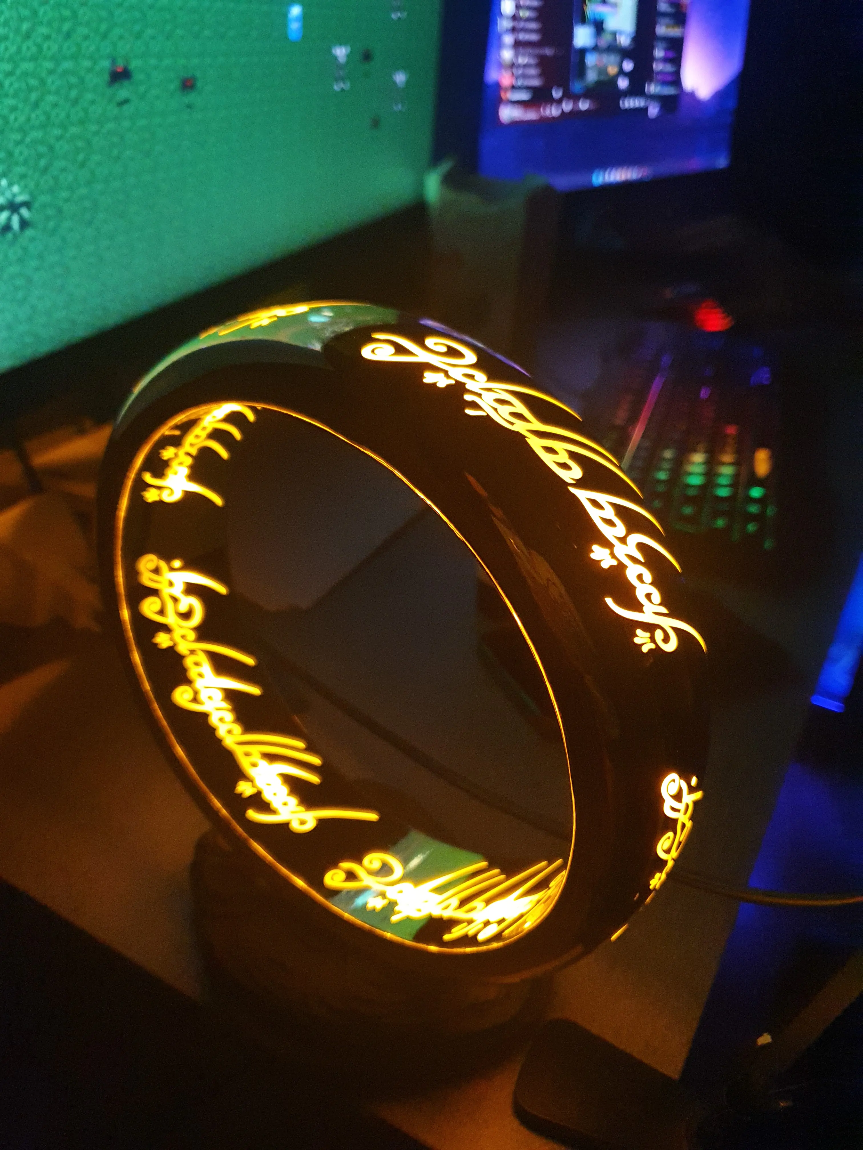 The Lord of the Rings One Ring lamp product photo