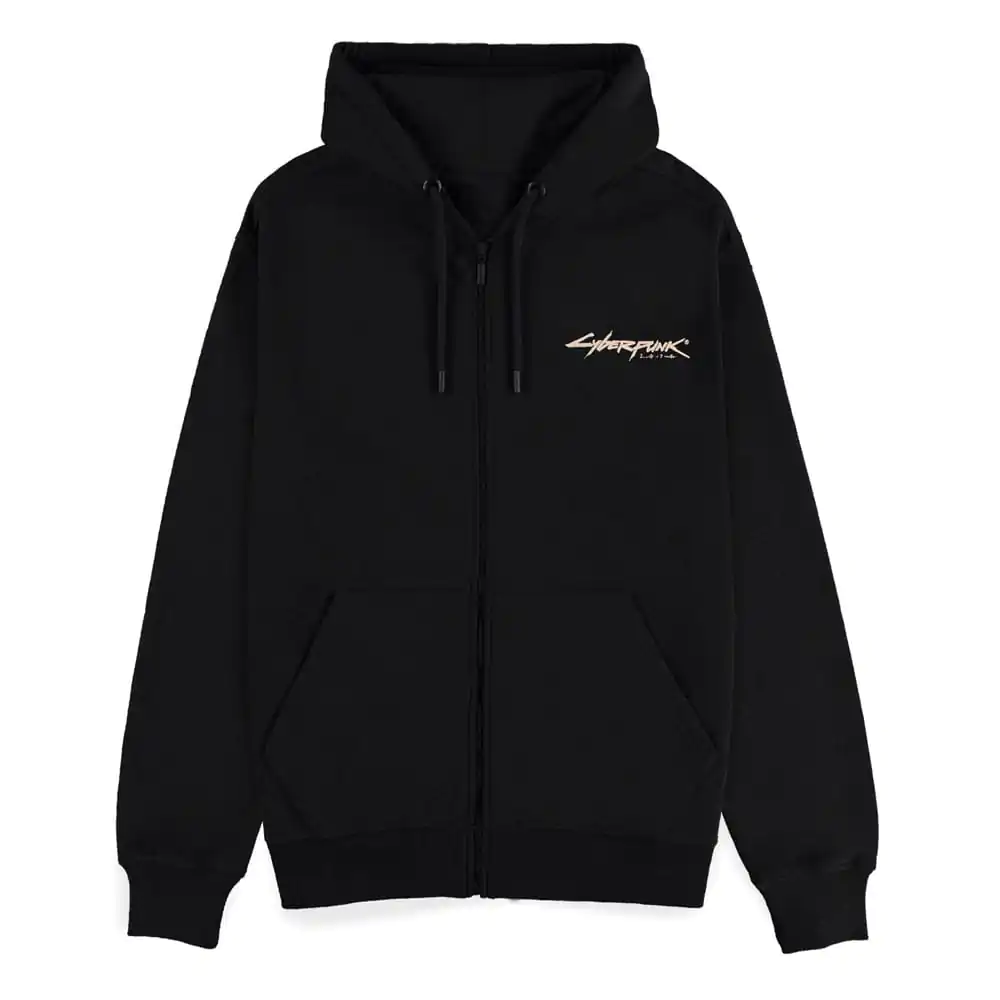 Cyberpunk 2077 Zipper Hoodie Night City product photo