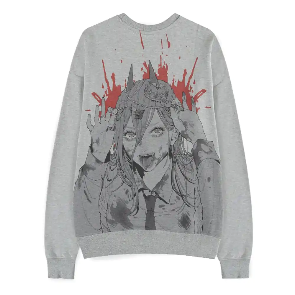 Chainsaw Man Sweater Power Grey Melange product photo