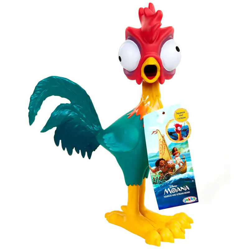 Disney Vaiana Moana 2 squeezes and screams Hei Hei doll product photo